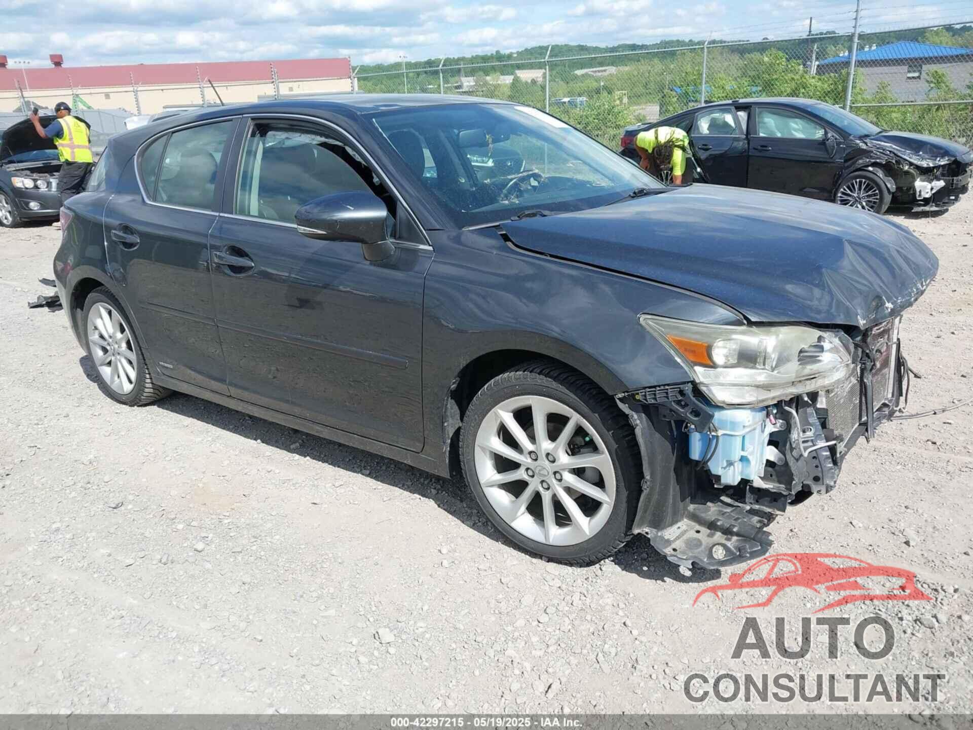 LEXUS CT 200H 2011 - JTHKD5BH6B2017517