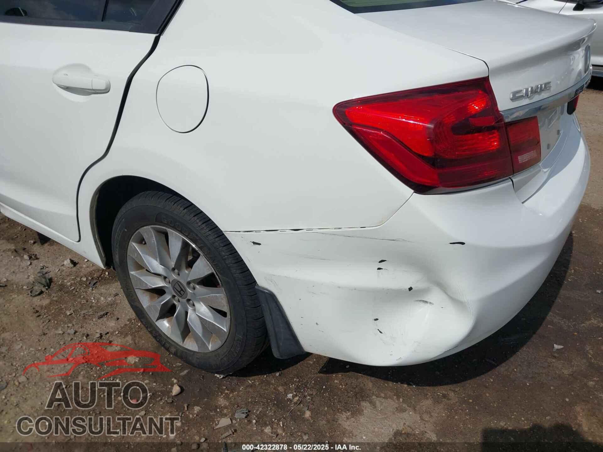 HONDA CIVIC 2013 - 19XFB2F85DE003227