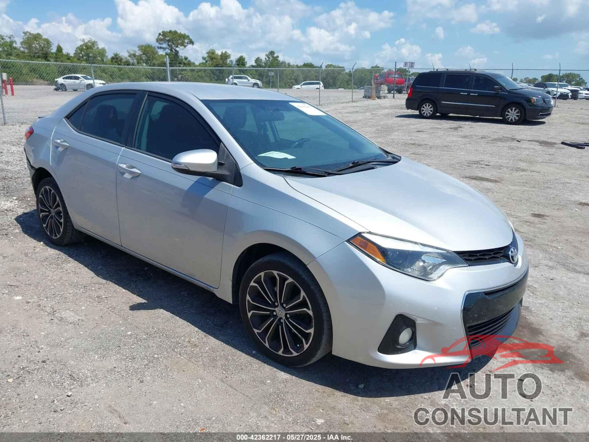 TOYOTA COROLLA 2016 - 5YFBURHE8GP480810