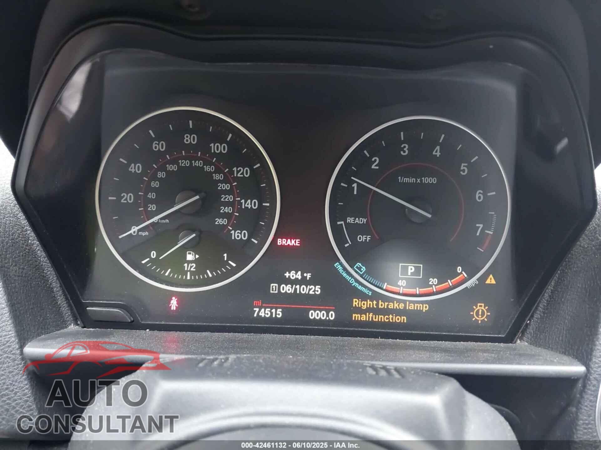 BMW 228I 2016 - WBA1K9C56GV710105