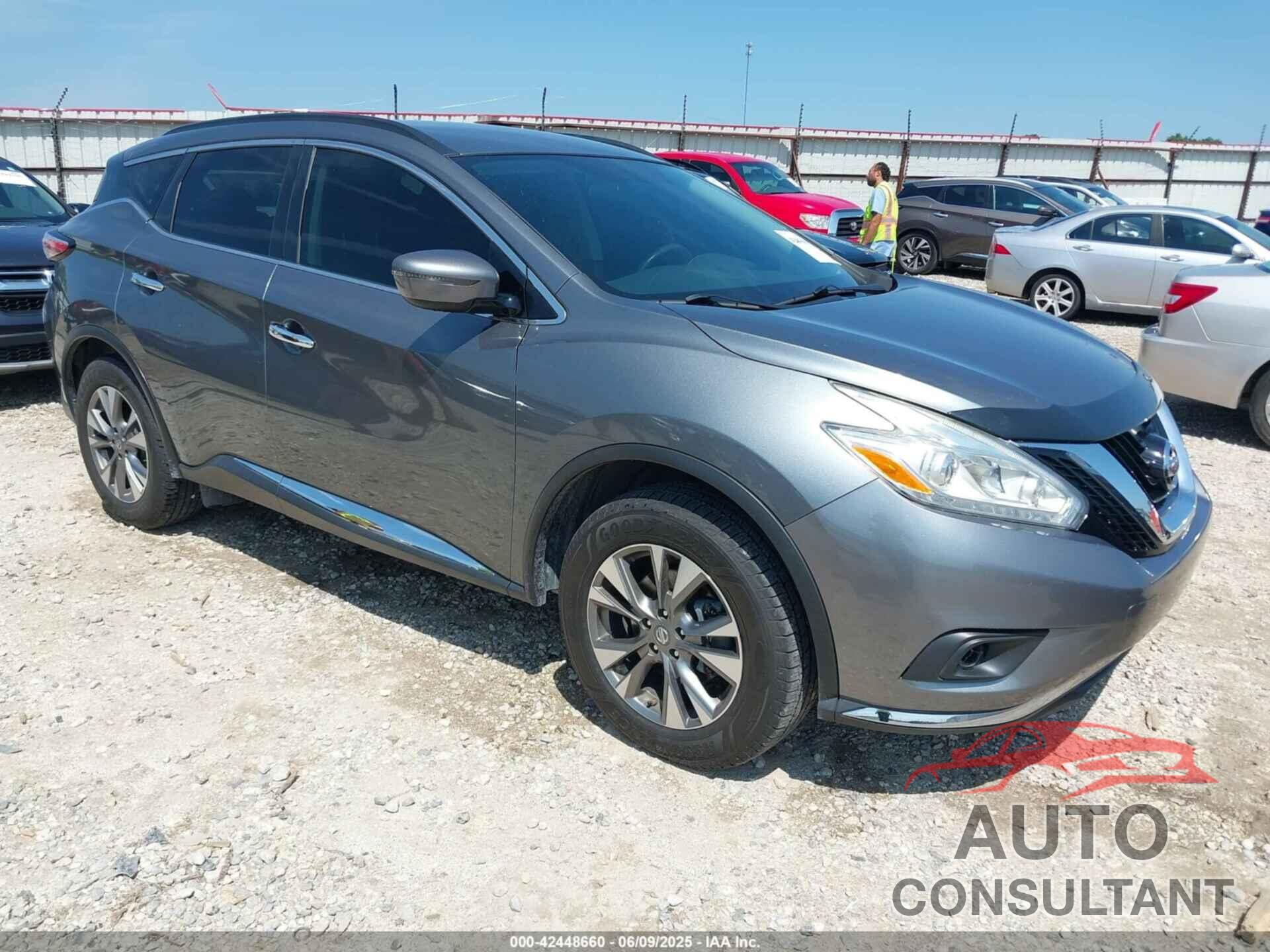 NISSAN MURANO 2017 - 5N1AZ2MH3HN157764