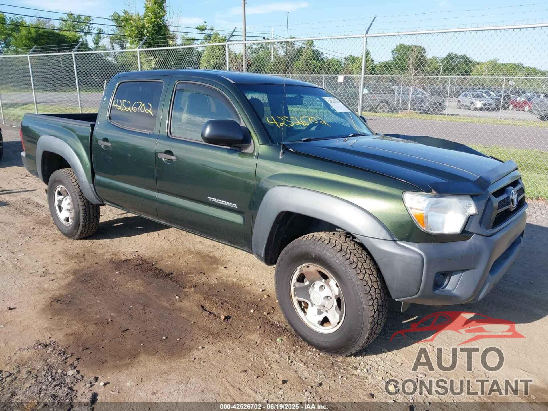 TOYOTA TACOMA 2012 - 5TFJX4GN4CX008509