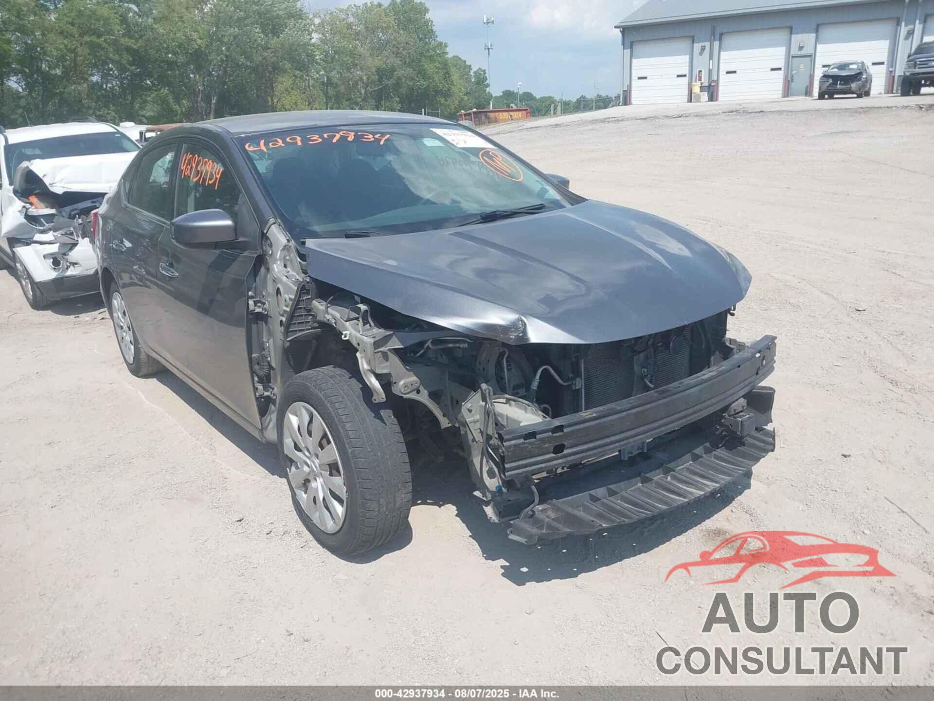 NISSAN SENTRA 2019 - 3N1AB7AP4KY295327