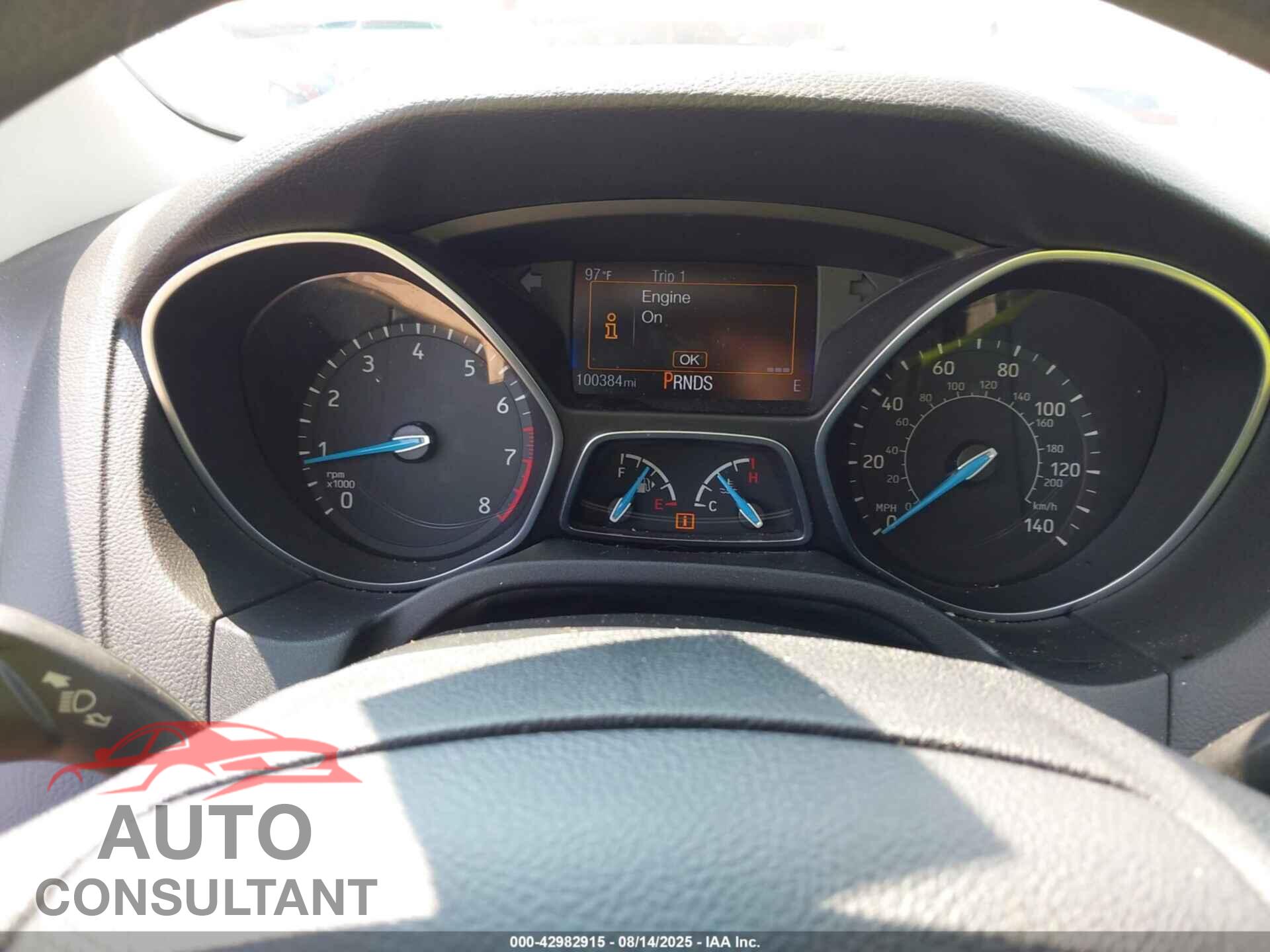FORD FOCUS 2017 - 1FADP3FE1HL292873