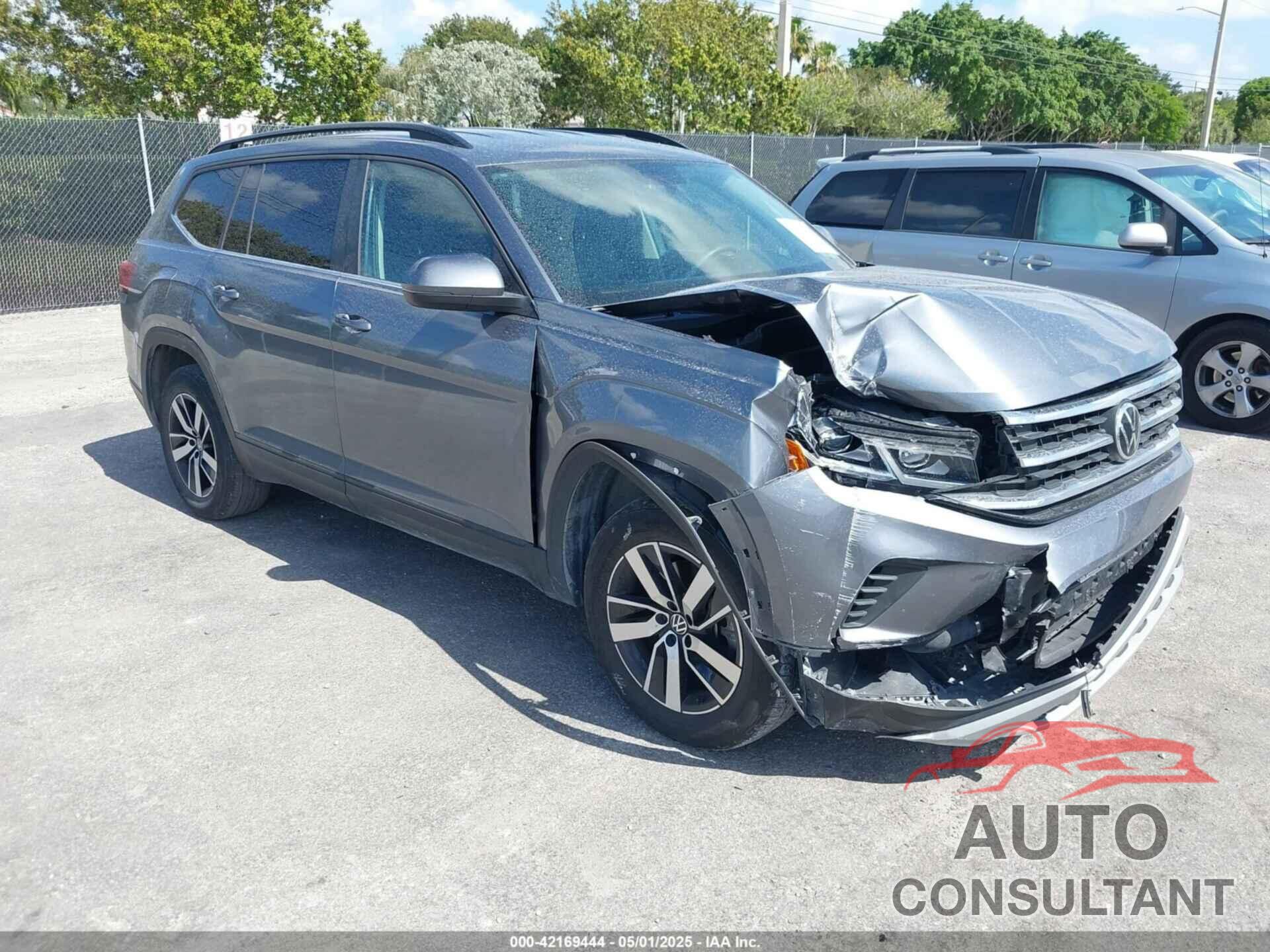 VOLKSWAGEN ATLAS 2022 - 1V2DP2CA9NC542764