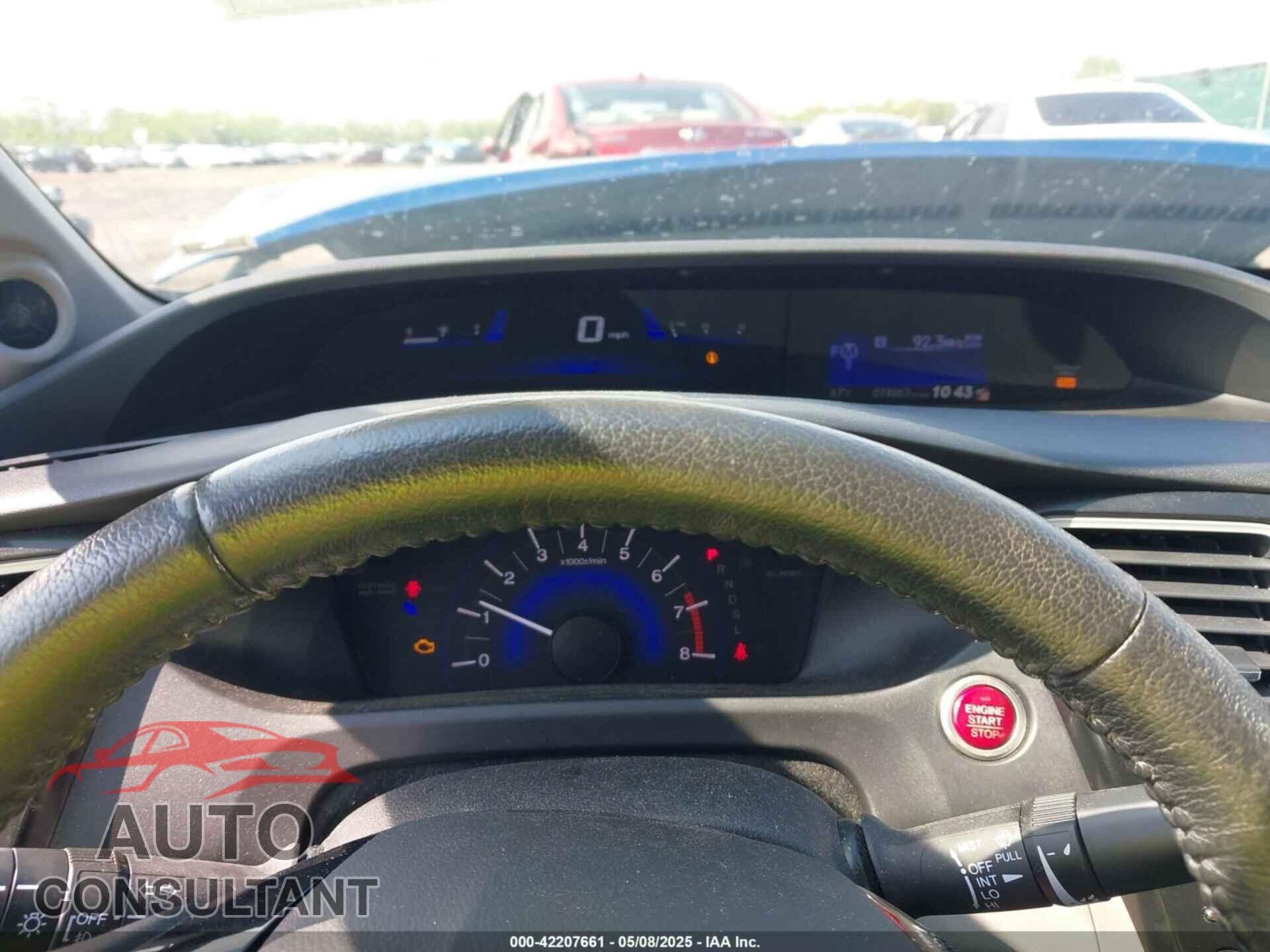 HONDA CIVIC 2014 - 2HGFB2F92EH547183