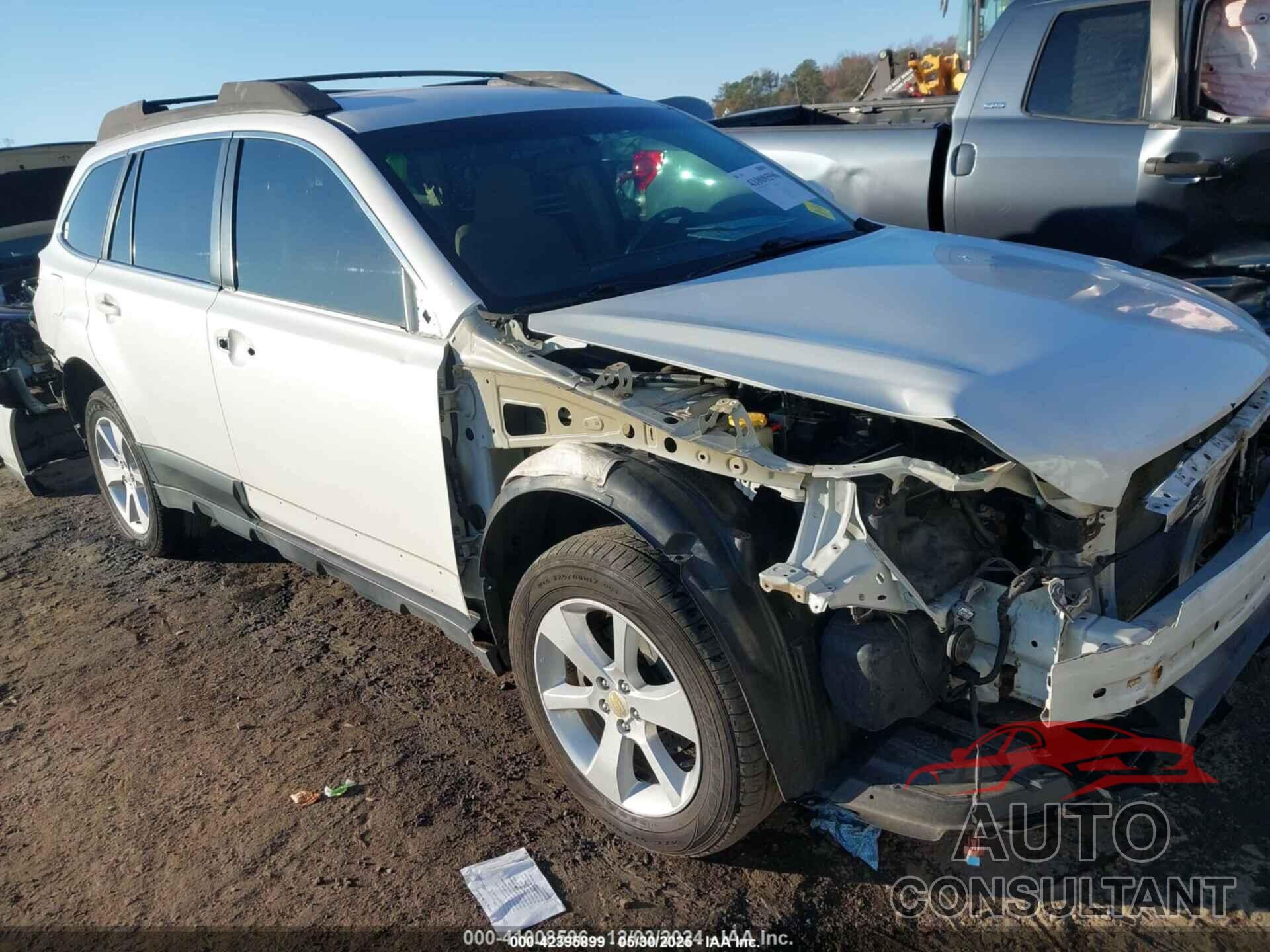 SUBARU OUTBACK 2014 - 4S4BRBCC9E3311539