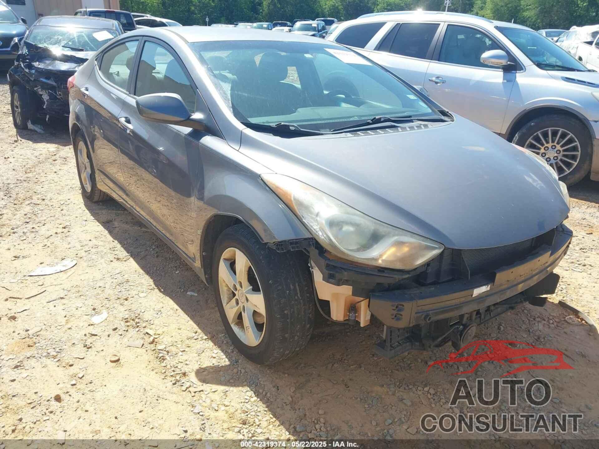 HYUNDAI ELANTRA 2011 - 5NPDH4AE5BH060759