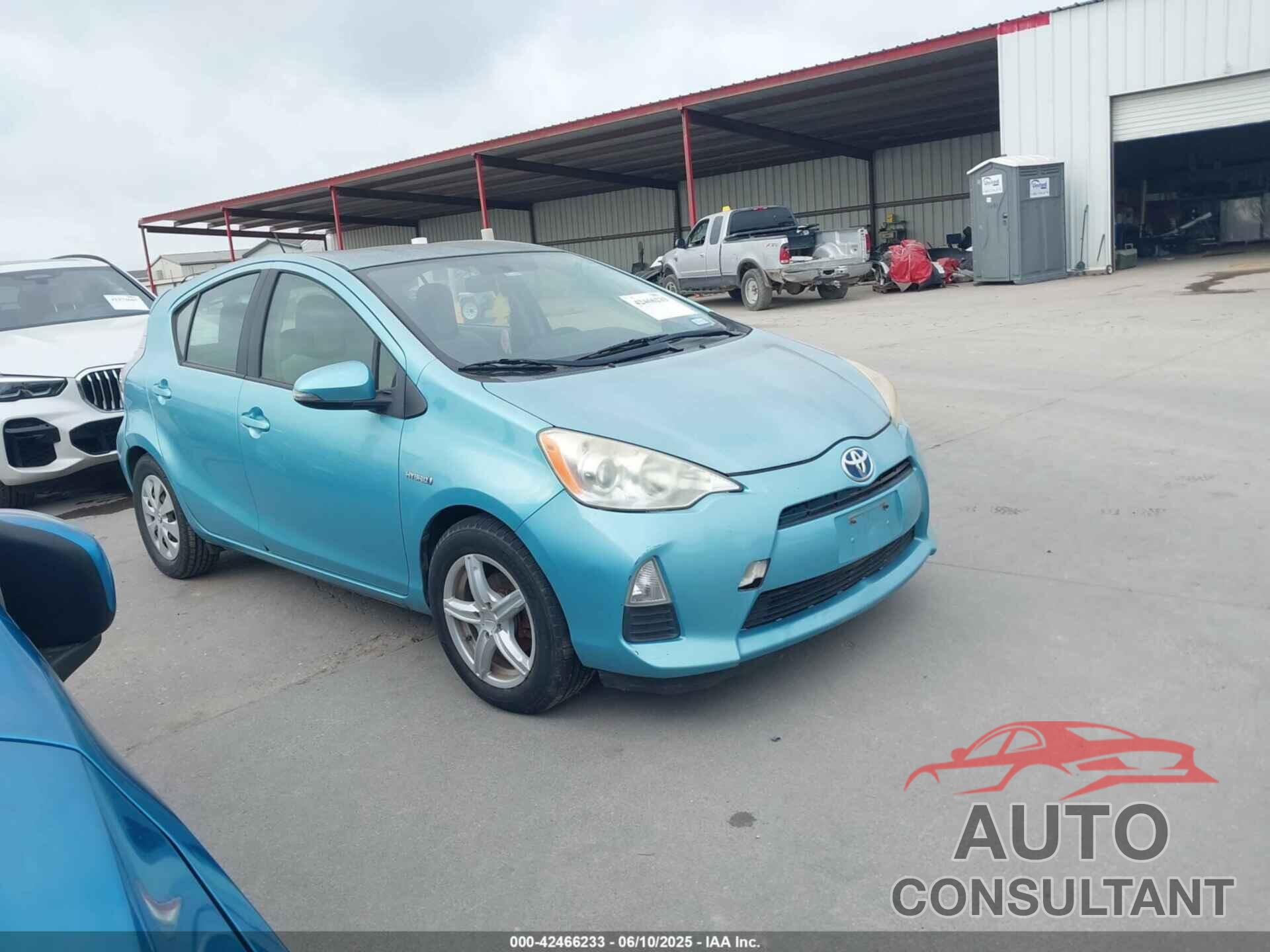 TOYOTA PRIUS C 2012 - JTDKDTB33C1021767