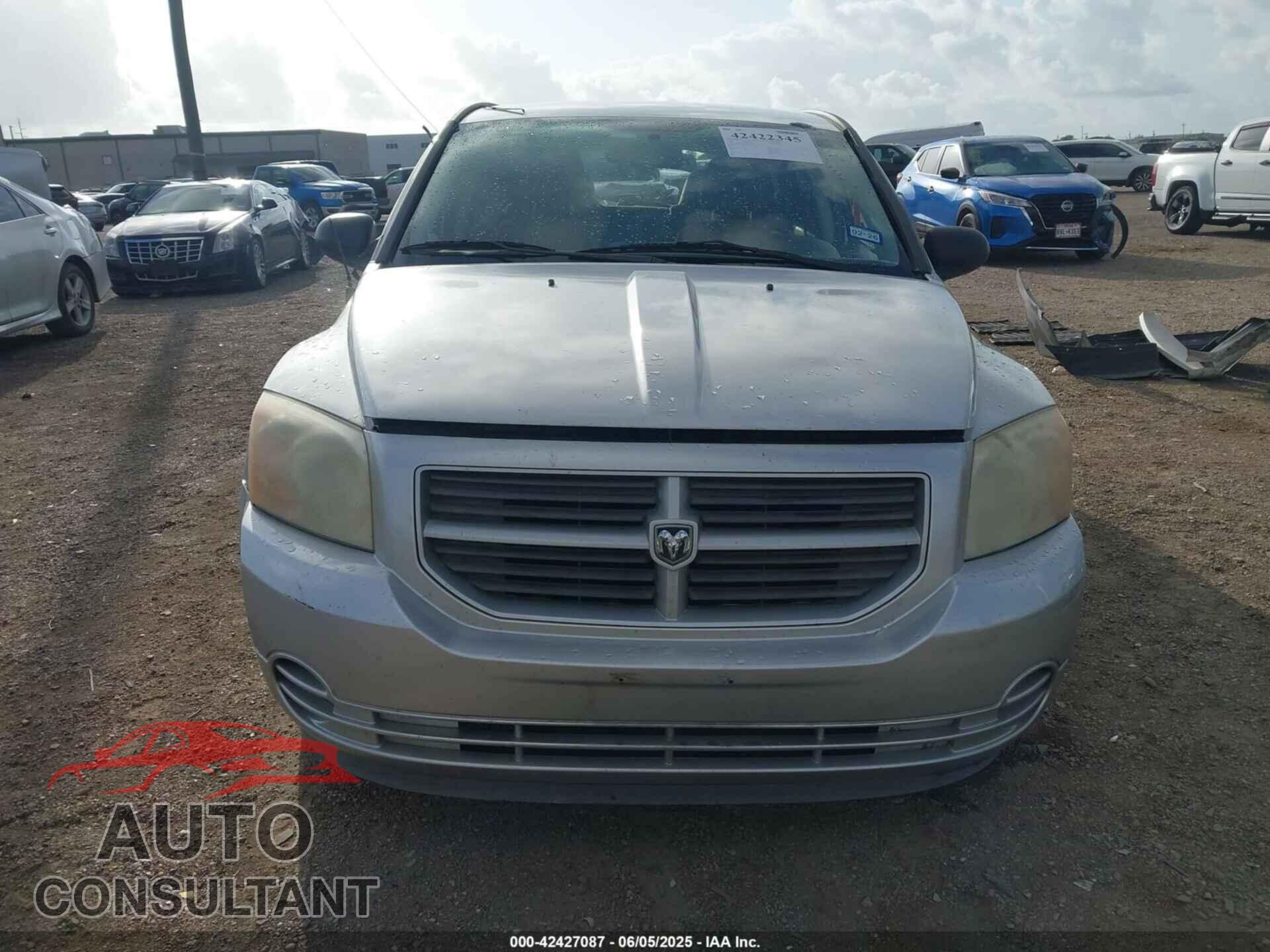 DODGE CALIBER 2012 - 1C3CDWBA8CD529787