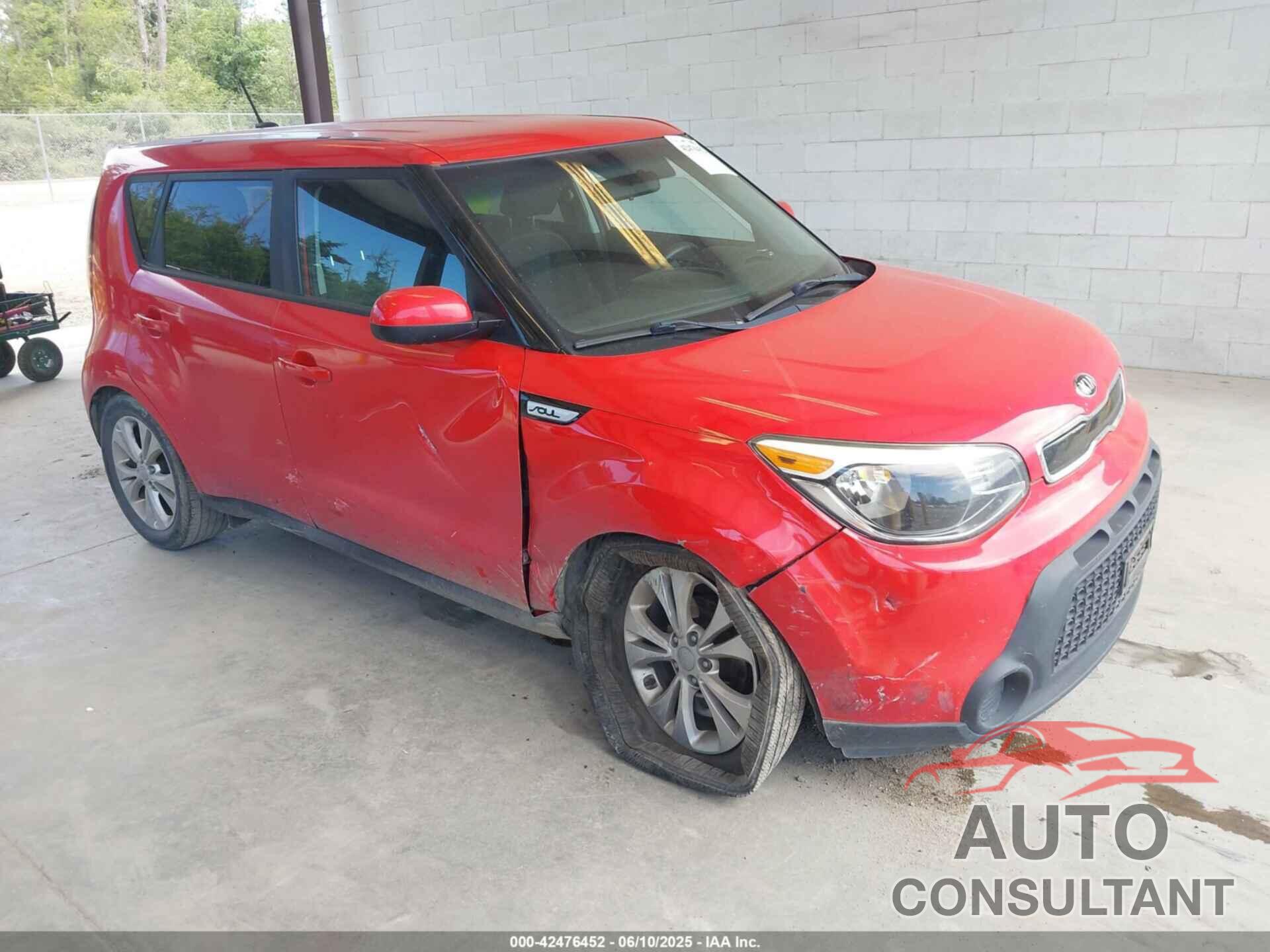 KIA SOUL 2015 - KNDJP3A5XF7814717