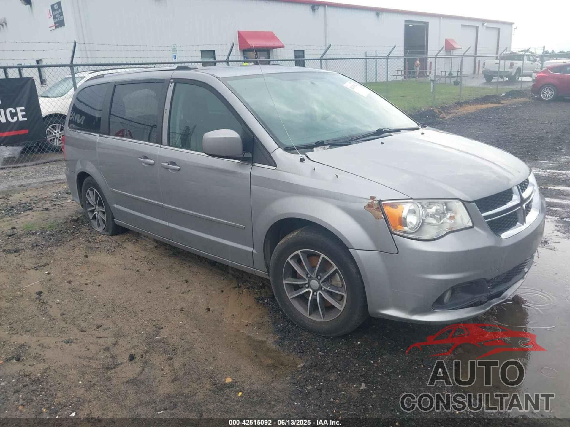 DODGE GRAND CARAVAN 2017 - 2C4RDGCG3HR561727