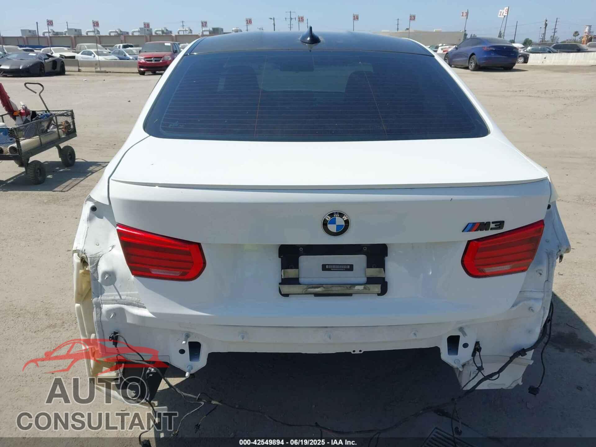 BMW M3 2016 - WBS8M9C50G5D30278