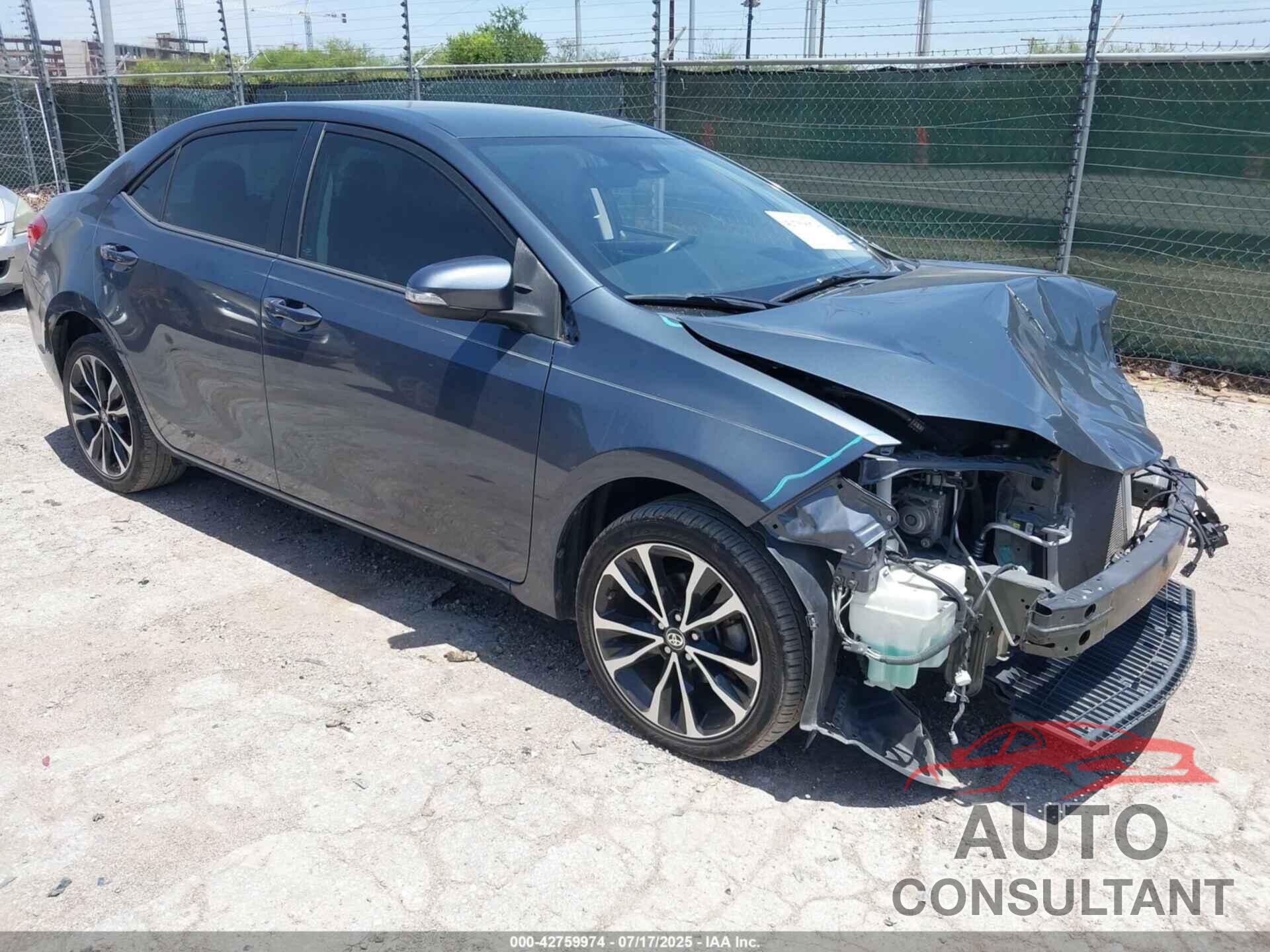 TOYOTA COROLLA 2018 - 5YFBURHE3JP824860