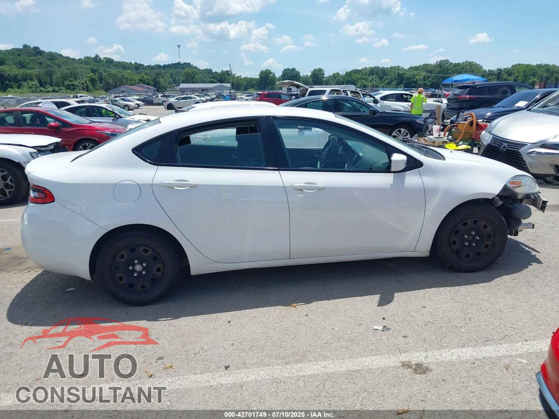 DODGE DART 2014 - 1C3CDFAA4ED833574