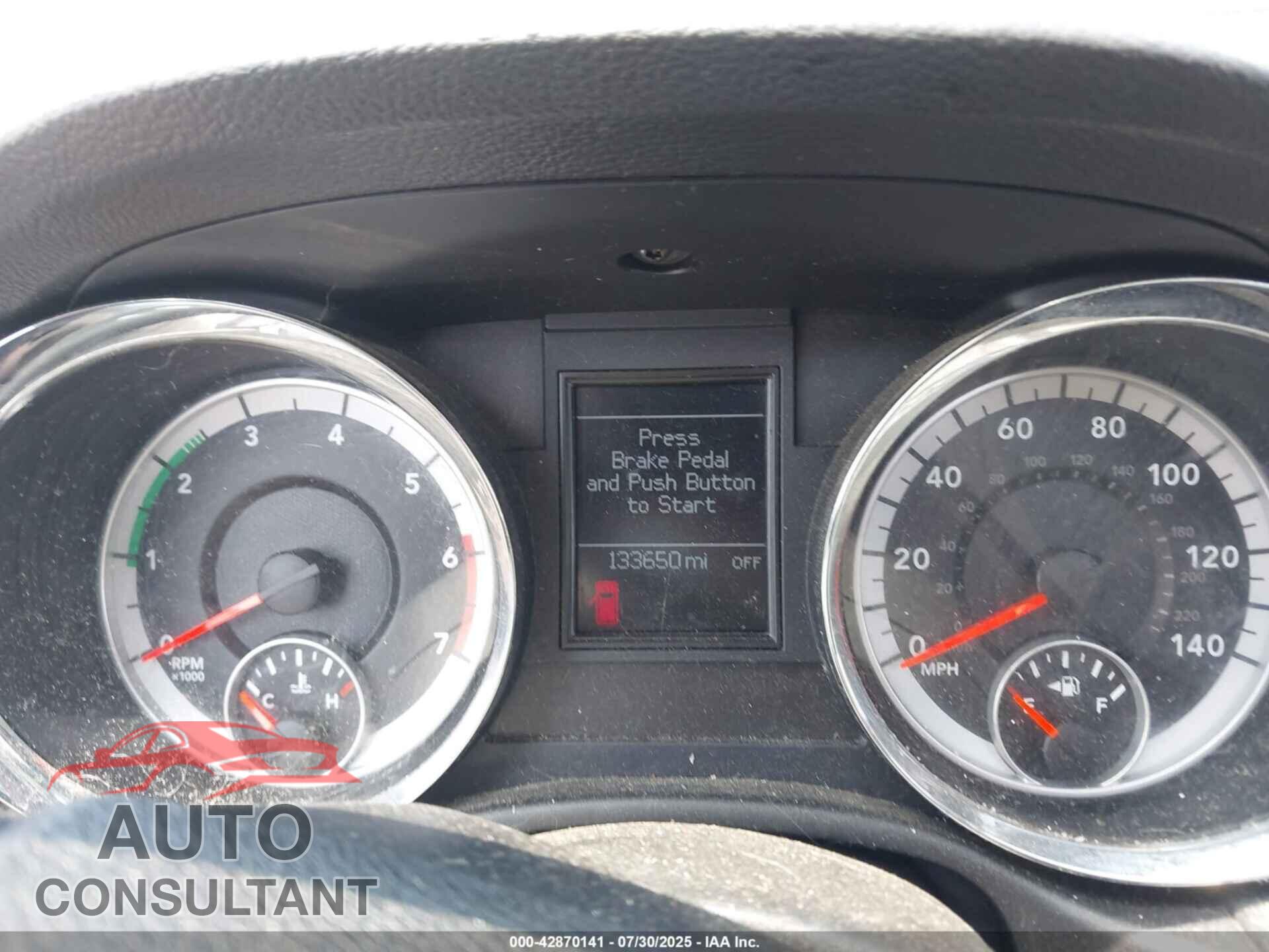 DODGE DURANGO 2011 - 1D4SE5GT9BC661473