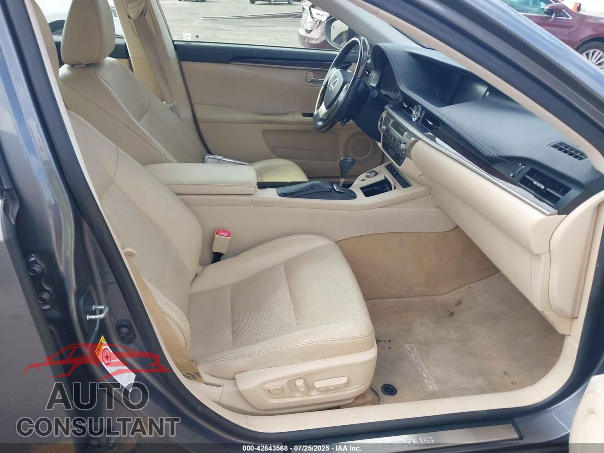 LEXUS ES 350 2013 - JTHBK1GG5D2028719