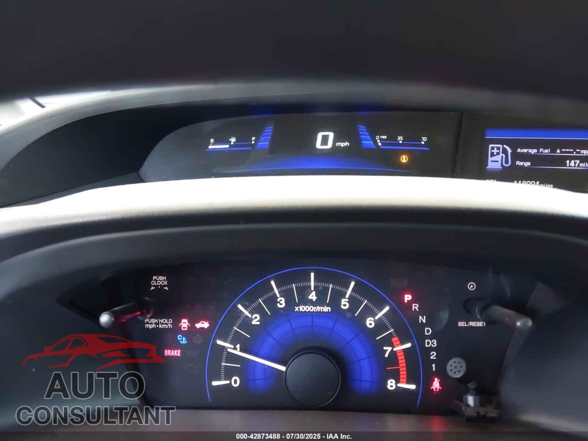 HONDA CIVIC 2013 - 19XFB2F87DE080648