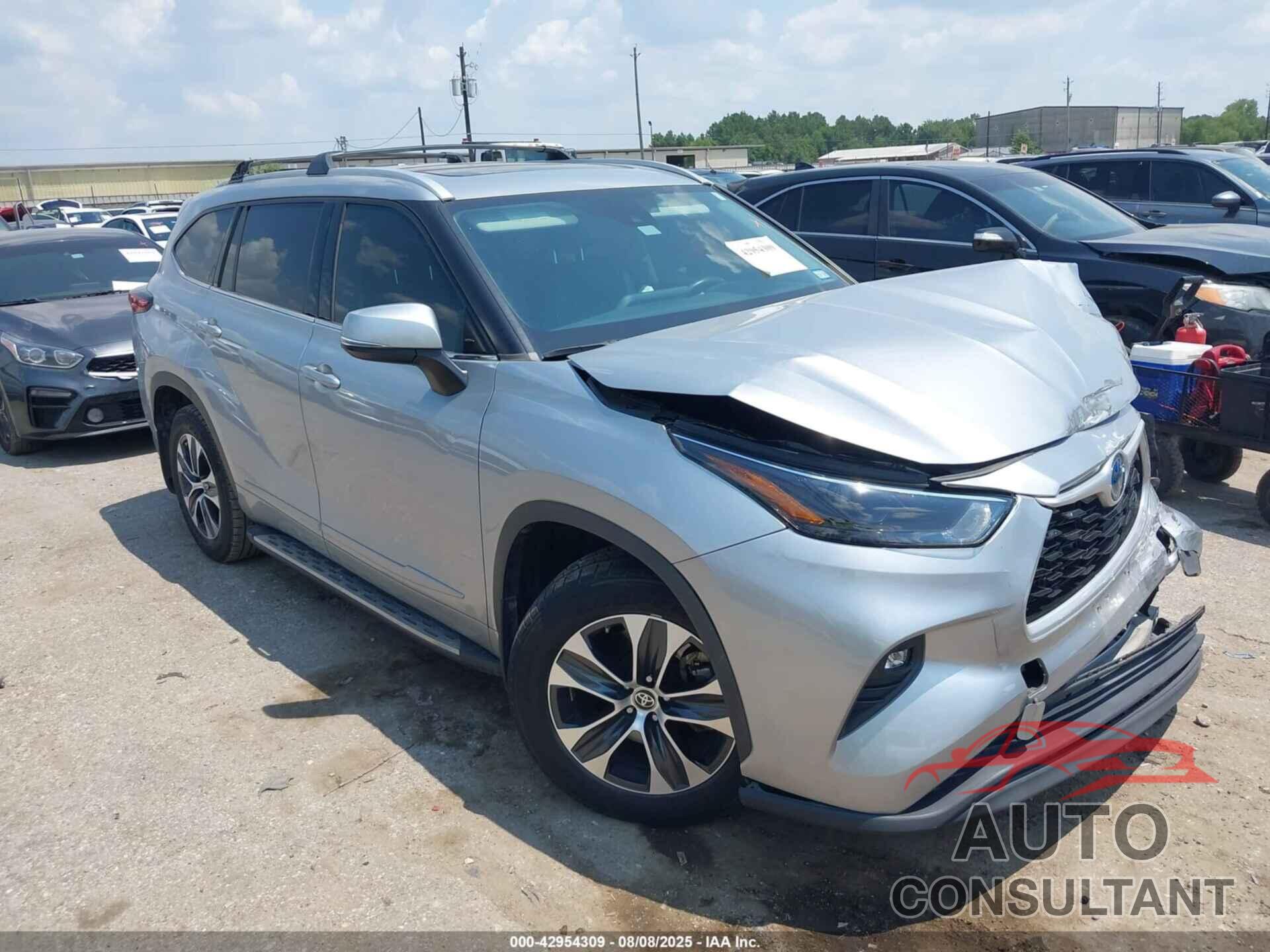 TOYOTA HIGHLANDER 2022 - 5TDGARAH9NS514583