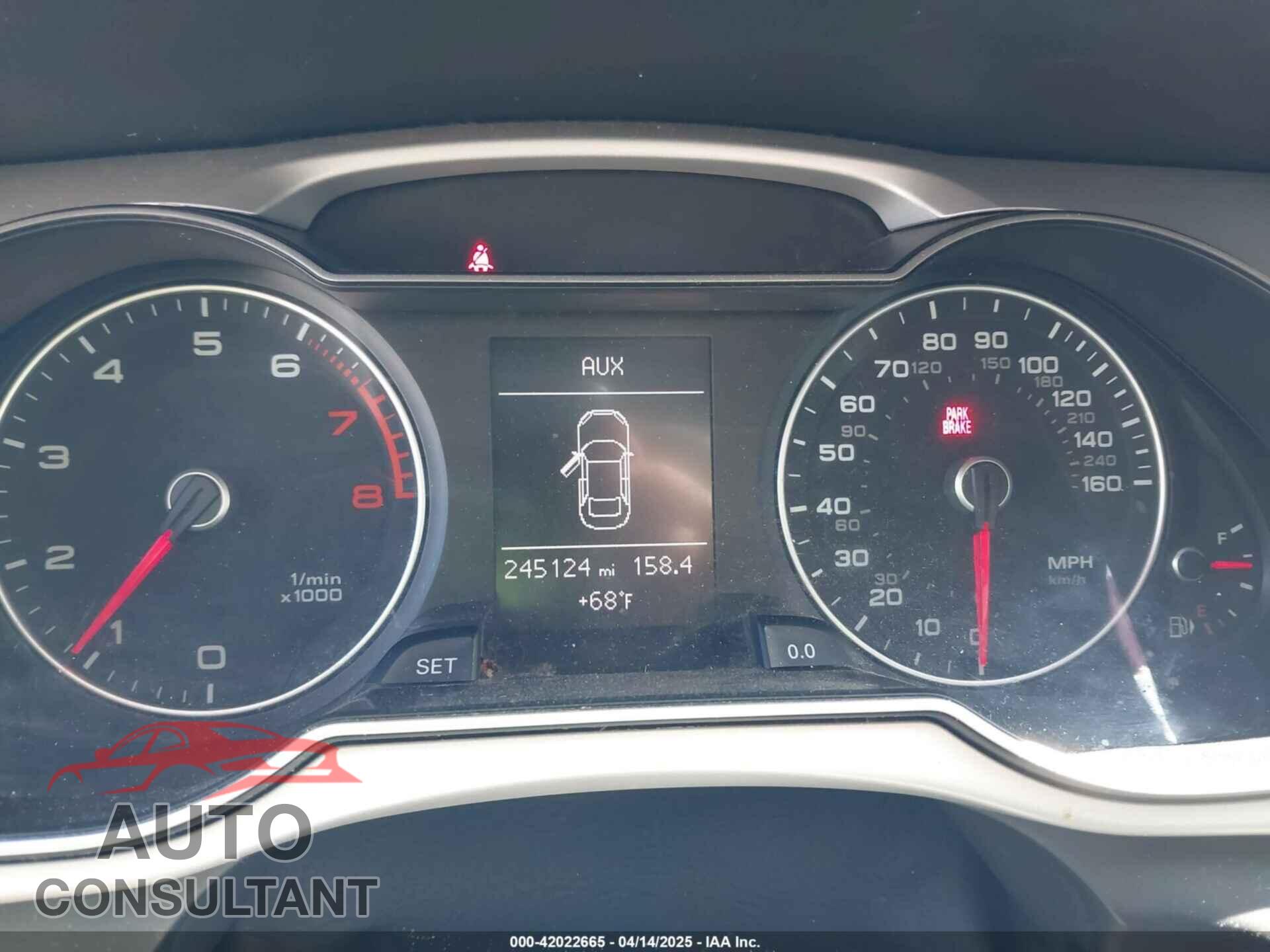 AUDI A4 2015 - WAUDFAFL9FN043249