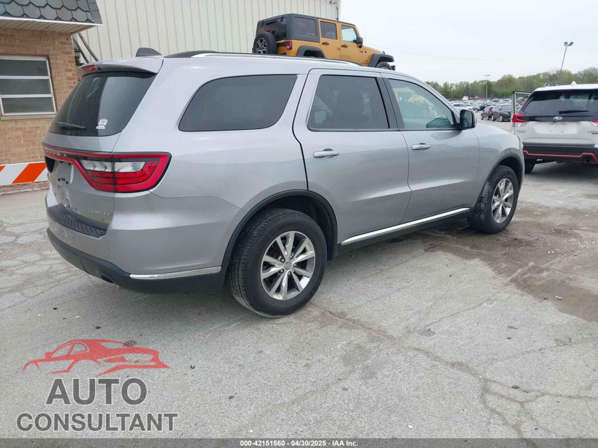DODGE DURANGO 2014 - 1C4RDJDG2EC976361