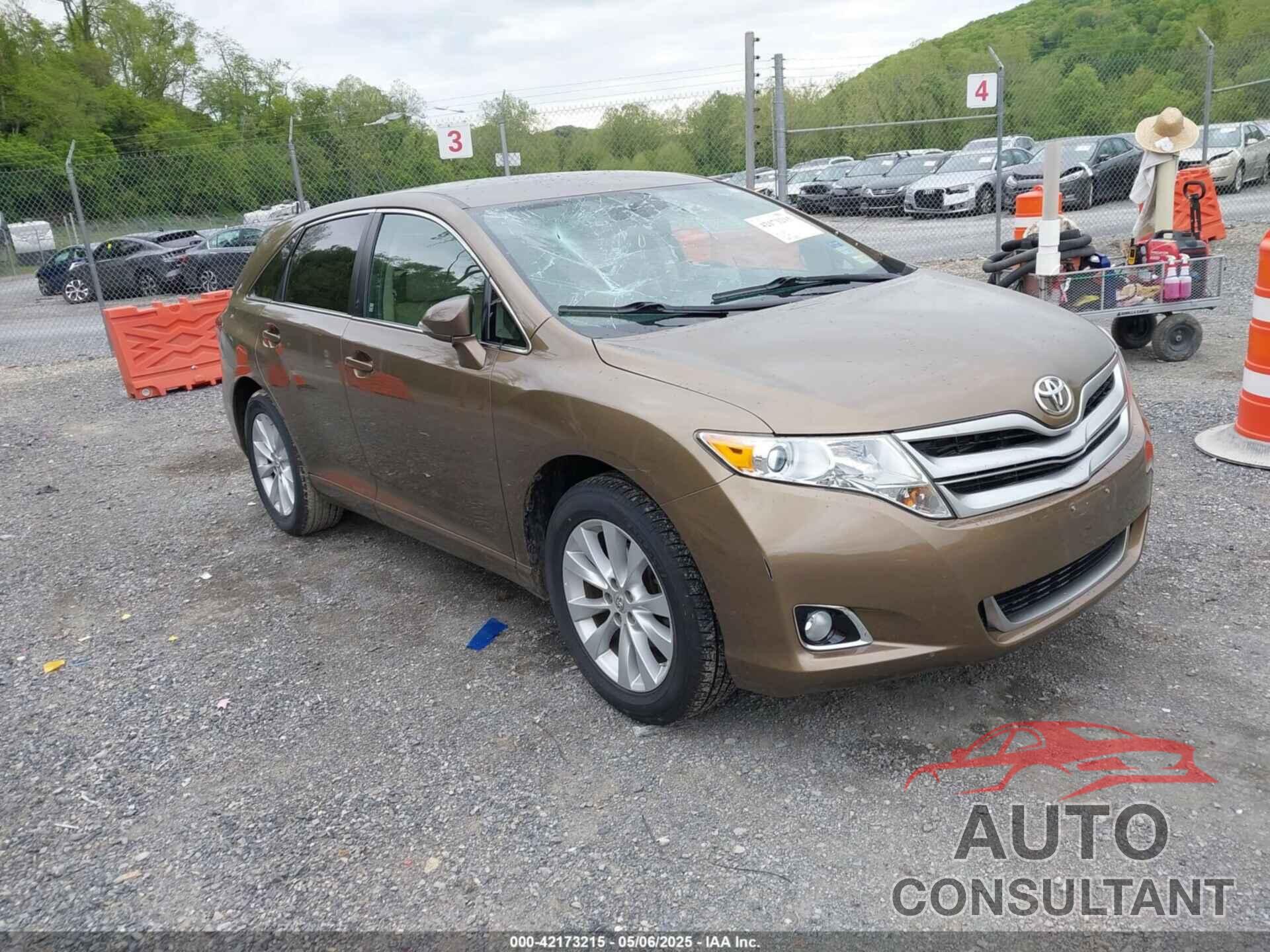 TOYOTA VENZA 2013 - 4T3ZA3BB5DU072172