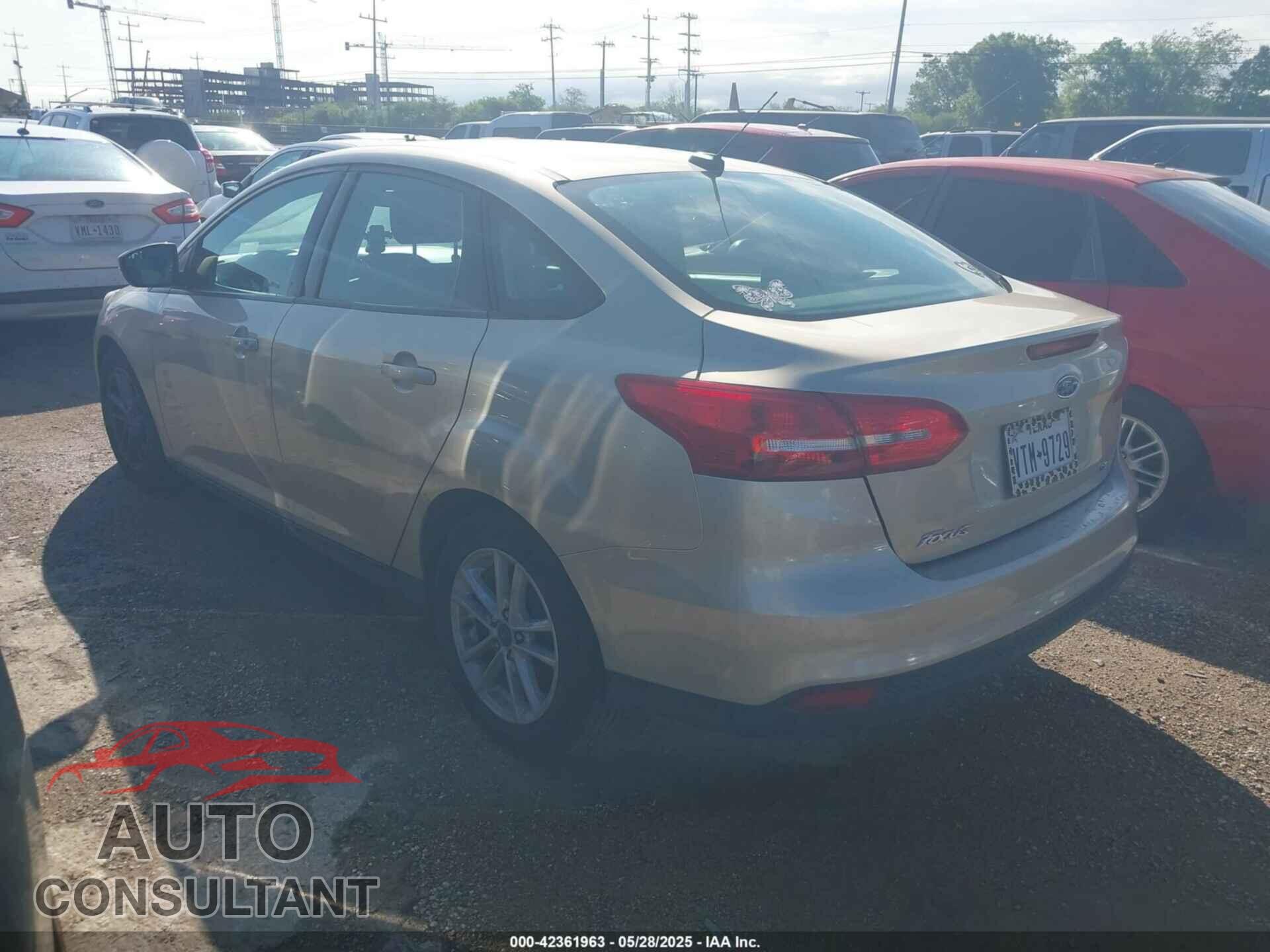 FORD FOCUS 2017 - 1FADP3F20HL291901