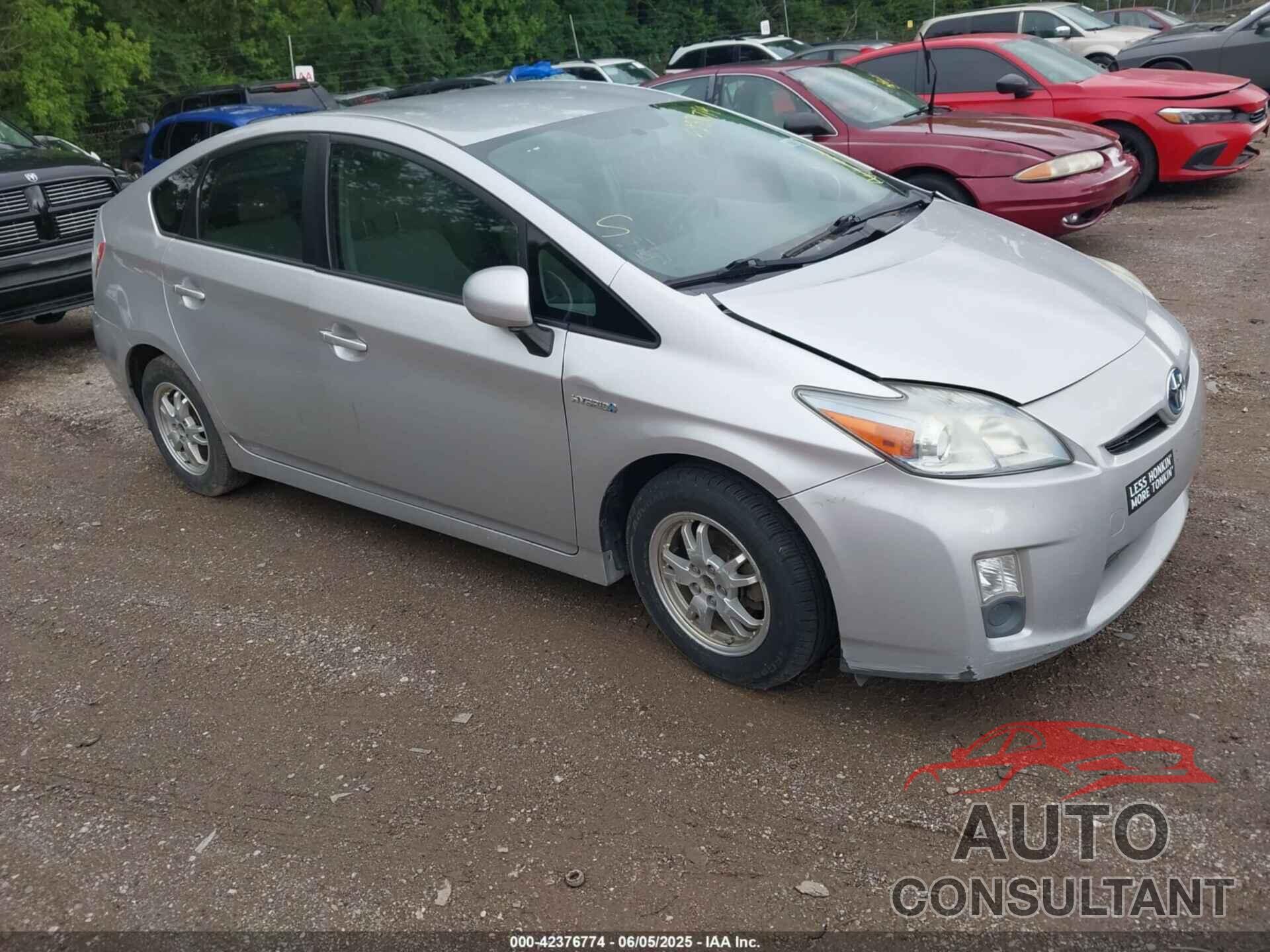 TOYOTA PRIUS 2010 - JTDKN3DU6A1200191