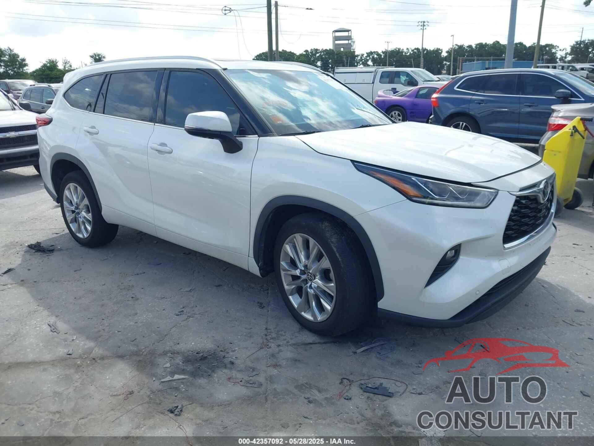 TOYOTA HIGHLANDER 2022 - 5TDYZRAH3NS105234