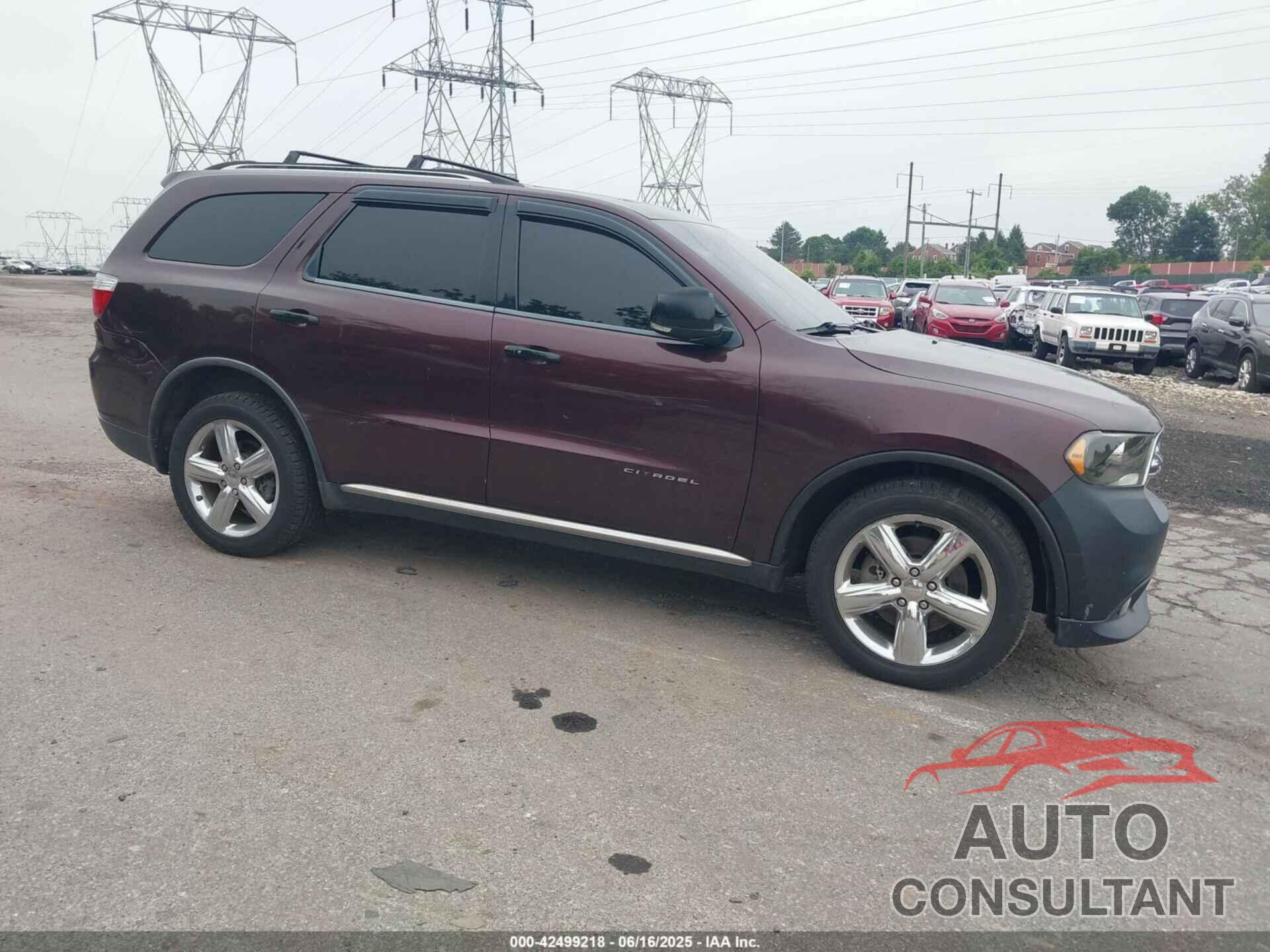 DODGE DURANGO 2012 - 1C4SDJET2CC120066