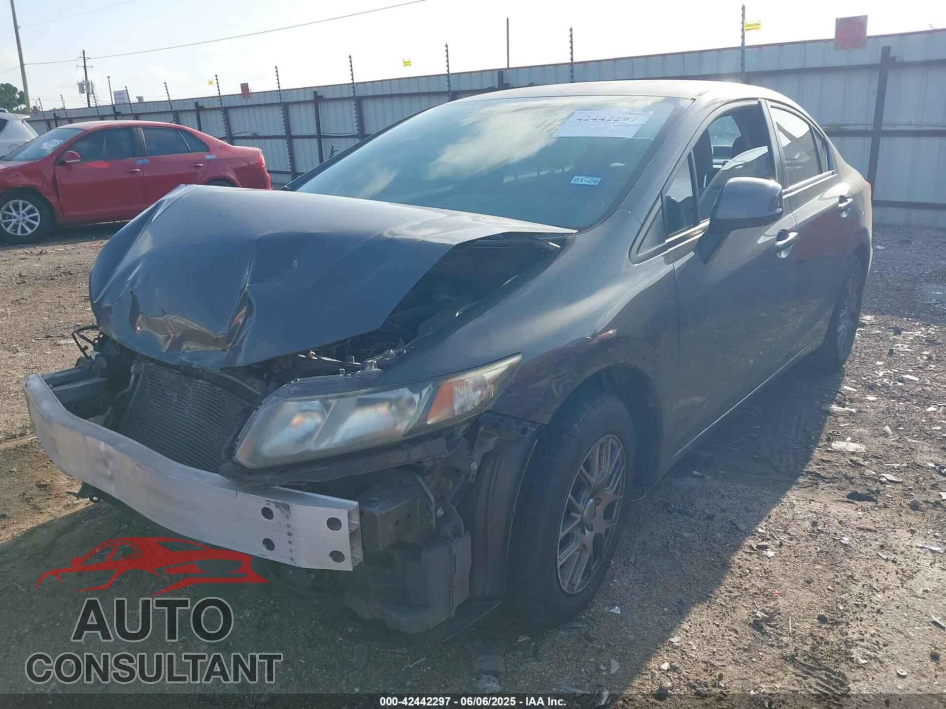 HONDA CIVIC 2013 - 2HGFB2F53DH575909
