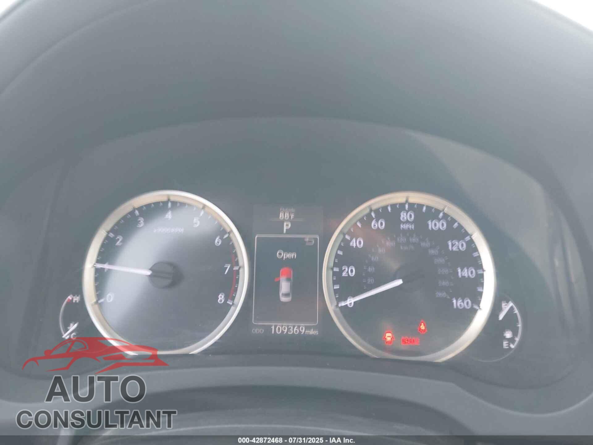 LEXUS IS 250 2014 - JTHCF1D25E5006561