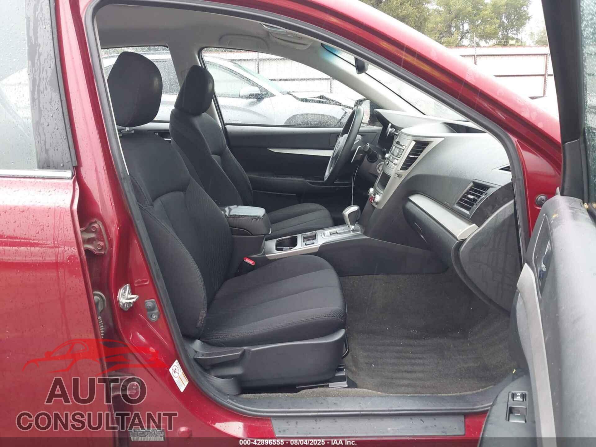 SUBARU LEGACY 2012 - 4S3BMCA63C3009568