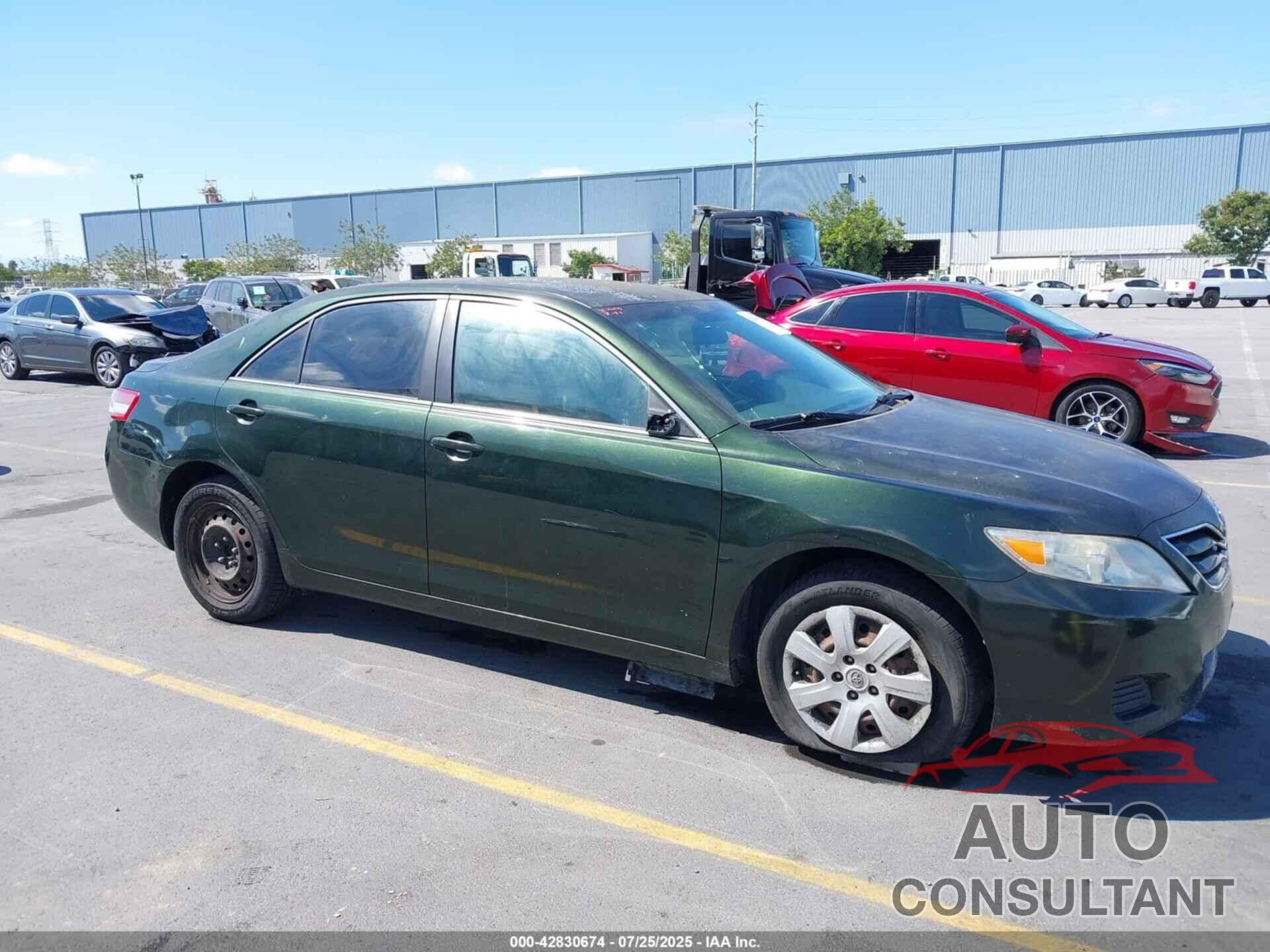 TOYOTA CAMRY 2011 - JTNBF3EK7B3012114