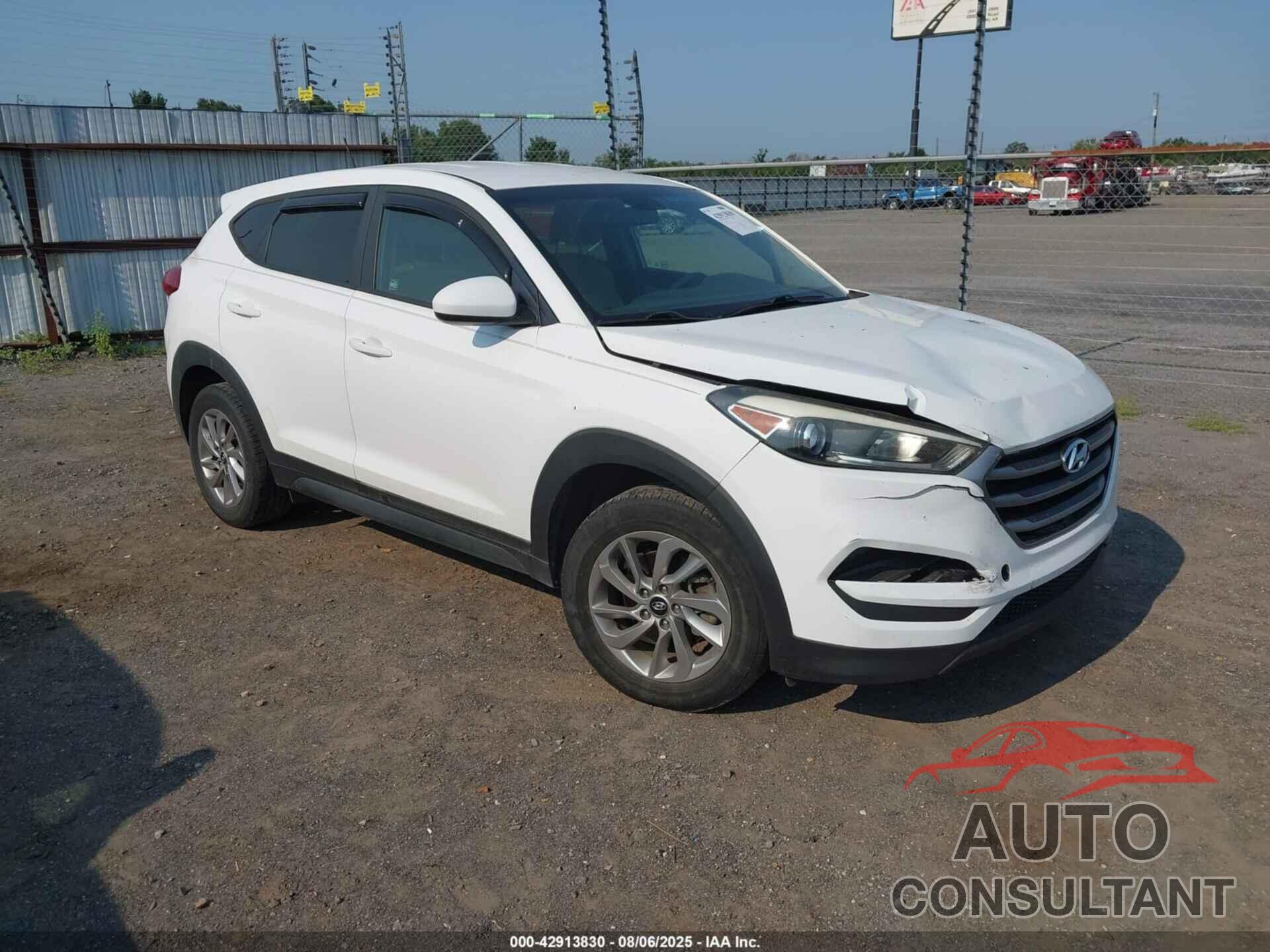 HYUNDAI TUCSON 2017 - KM8J23A41HU598634
