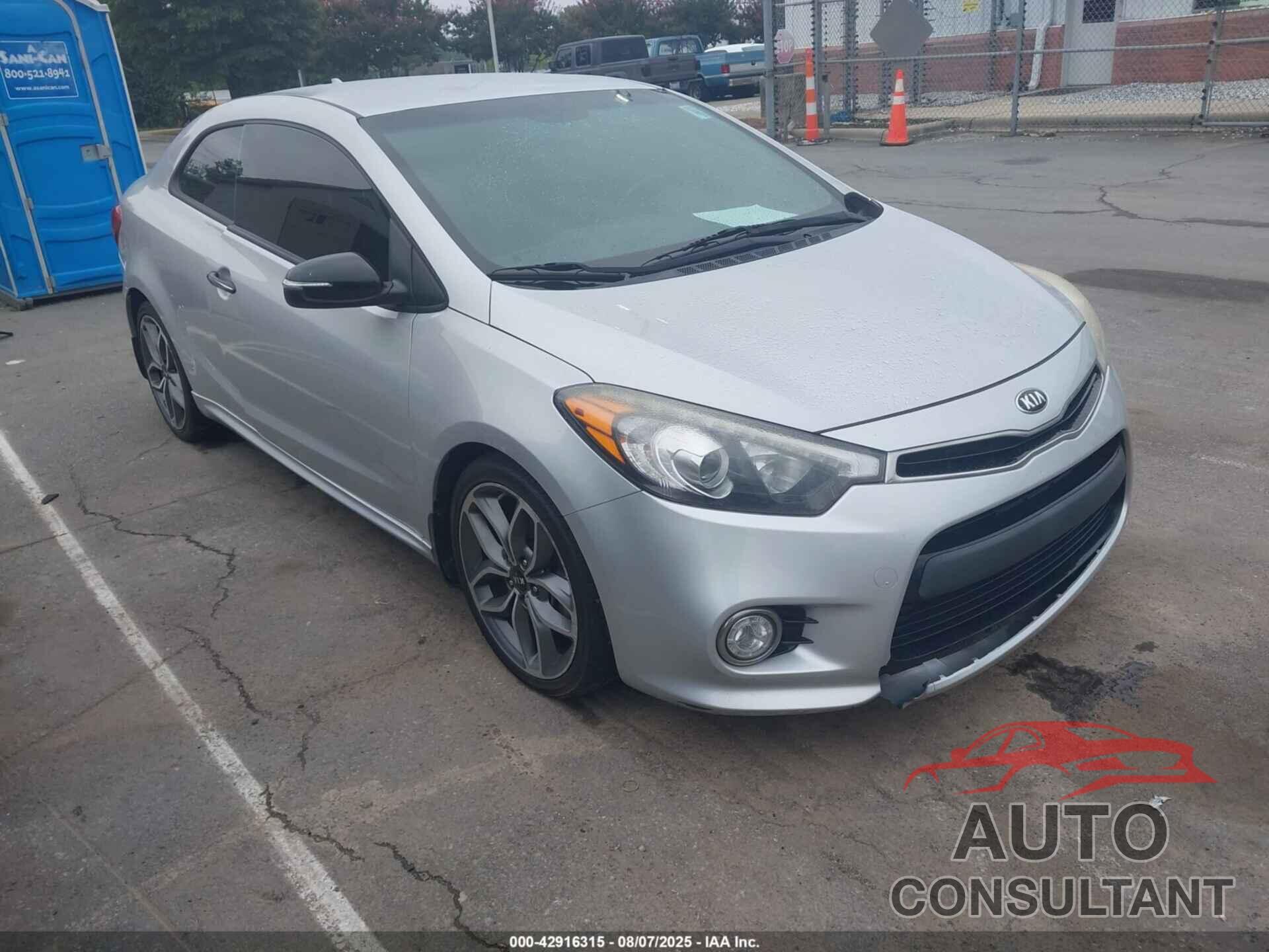 KIA FORTE KOUP 2016 - KNAFZ6A33G5623134