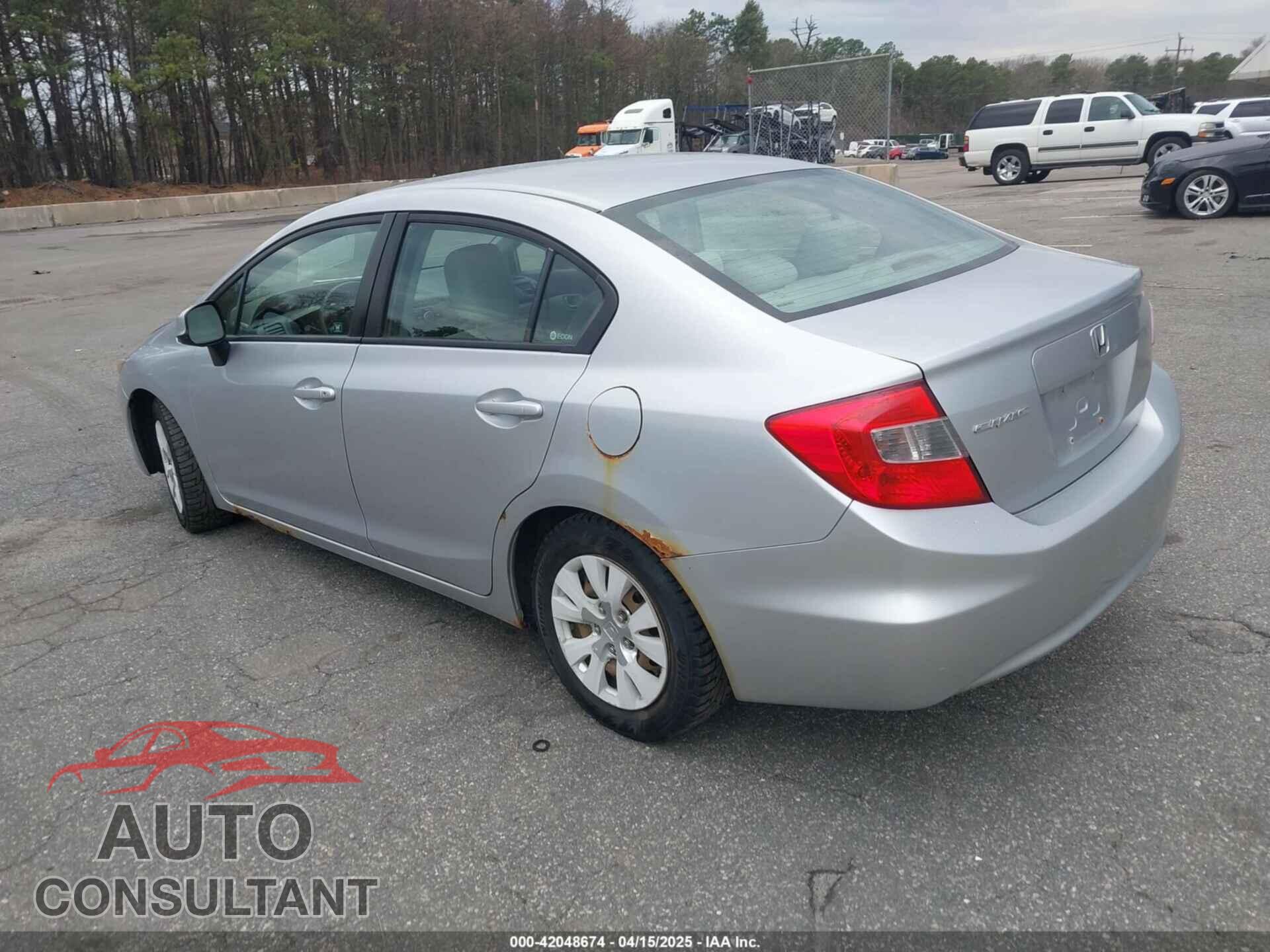 HONDA CIVIC 2012 - 2HGFB2F59CH611892