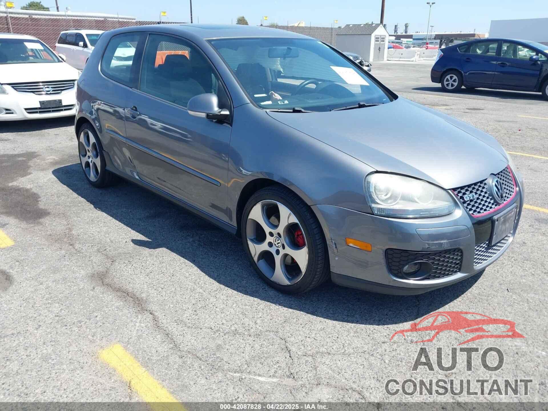 VOLKSWAGEN GTI 2009 - WVWFD71K39W018428
