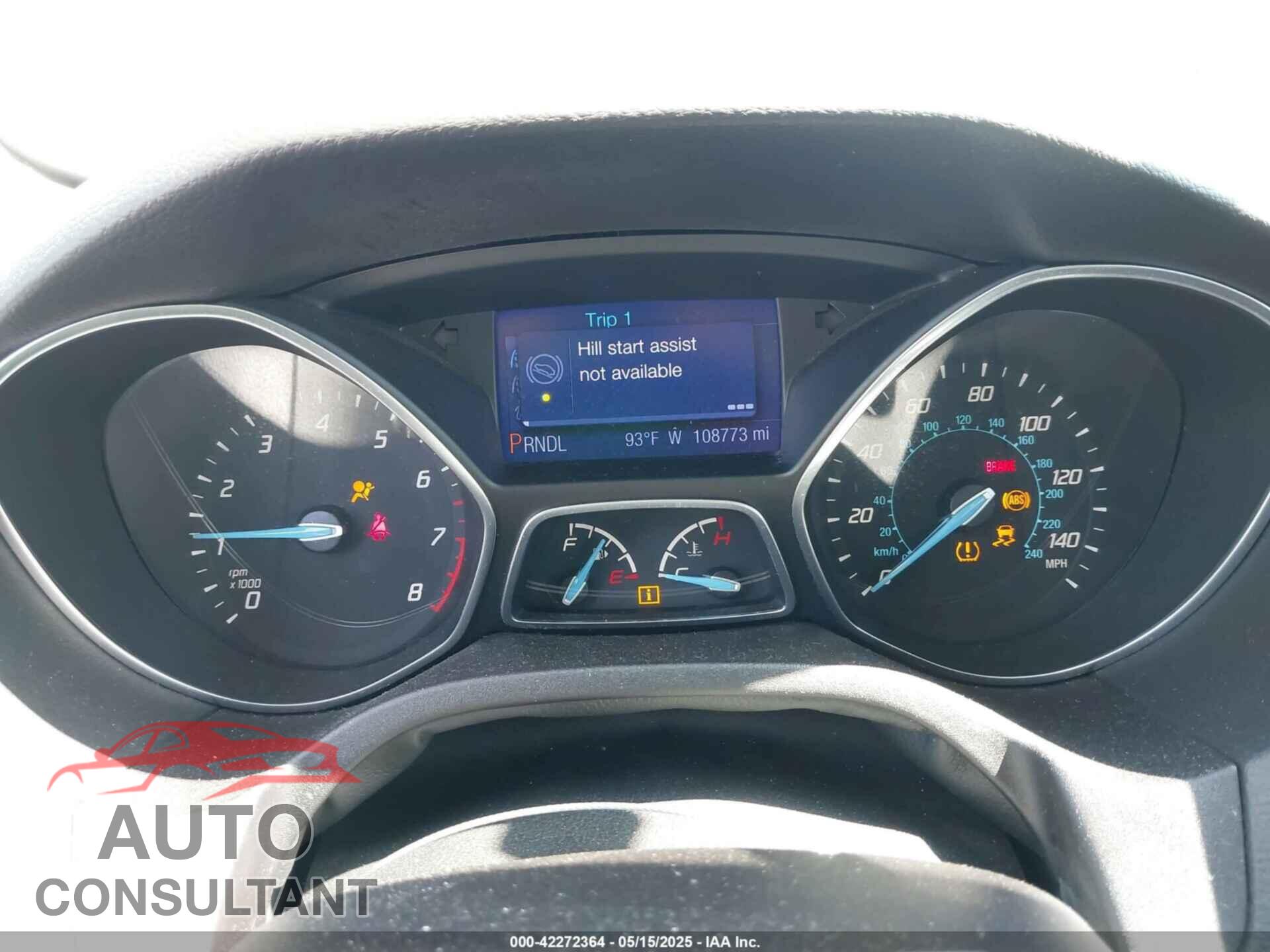 FORD FOCUS 2013 - 1FADP3F2XDL178239
