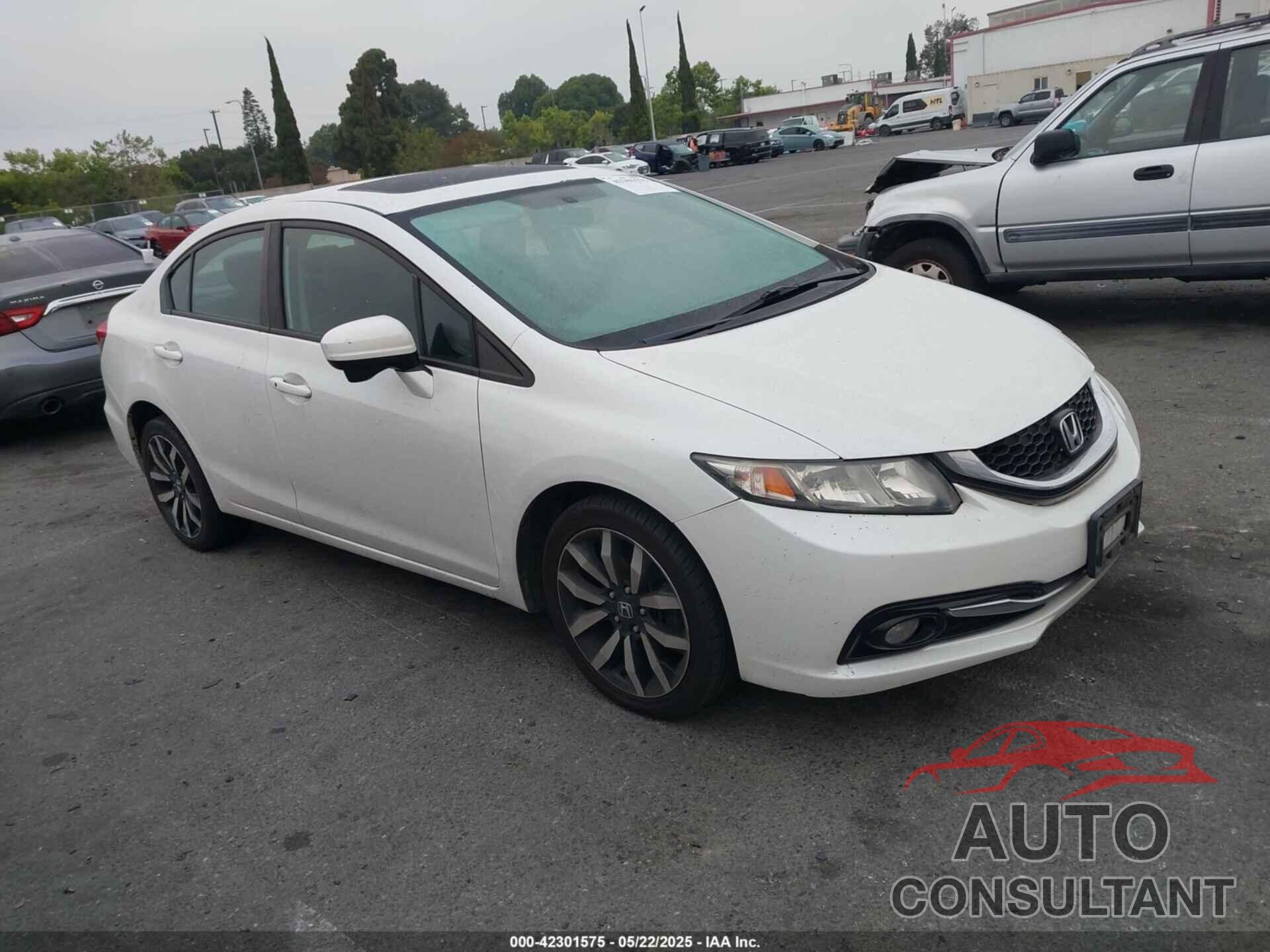 HONDA CIVIC 2015 - 19XFB2F9XFE205007
