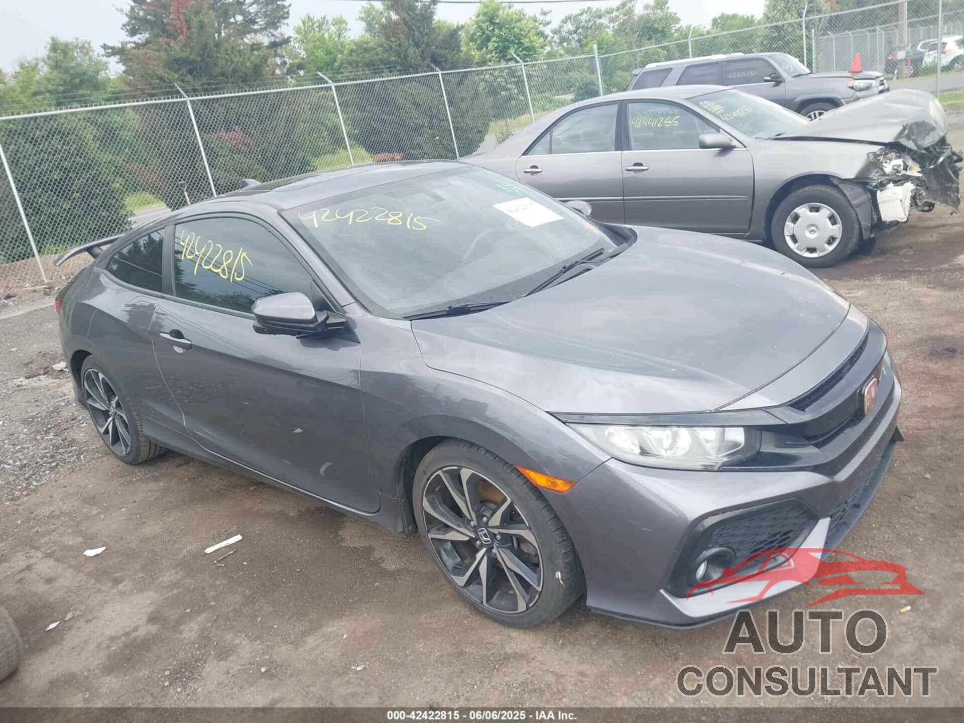 HONDA CIVIC SI 2019 - 2HGFC3A53KH752062