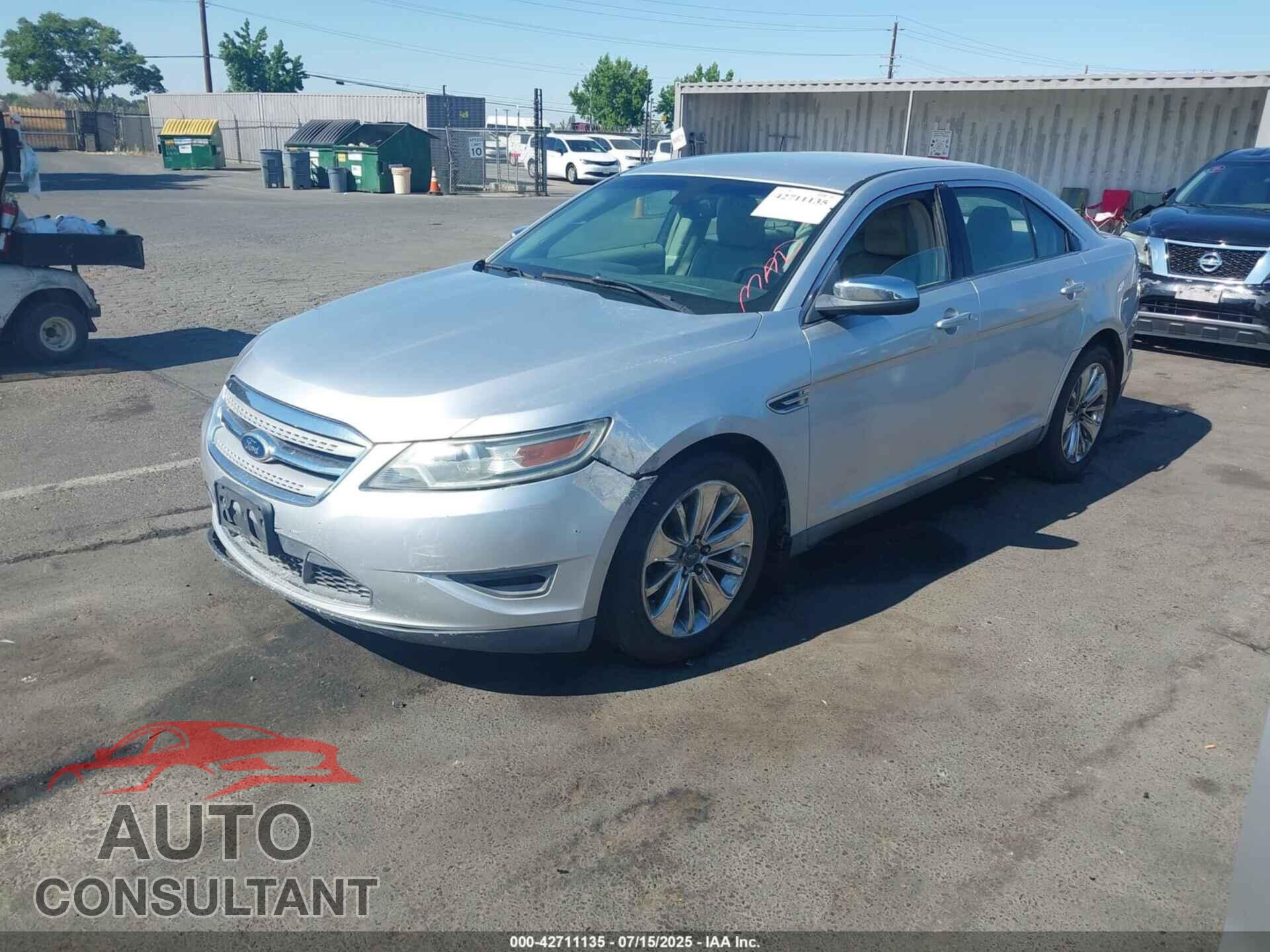 FORD TAURUS 2011 - 1FAHP2FW8BG111627