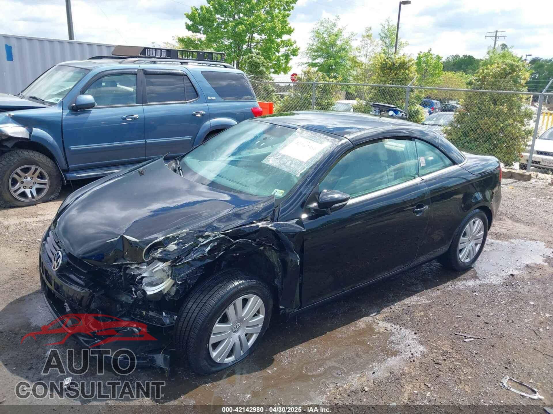 VOLKSWAGEN EOS 2010 - WVWBA7AH2AV019317