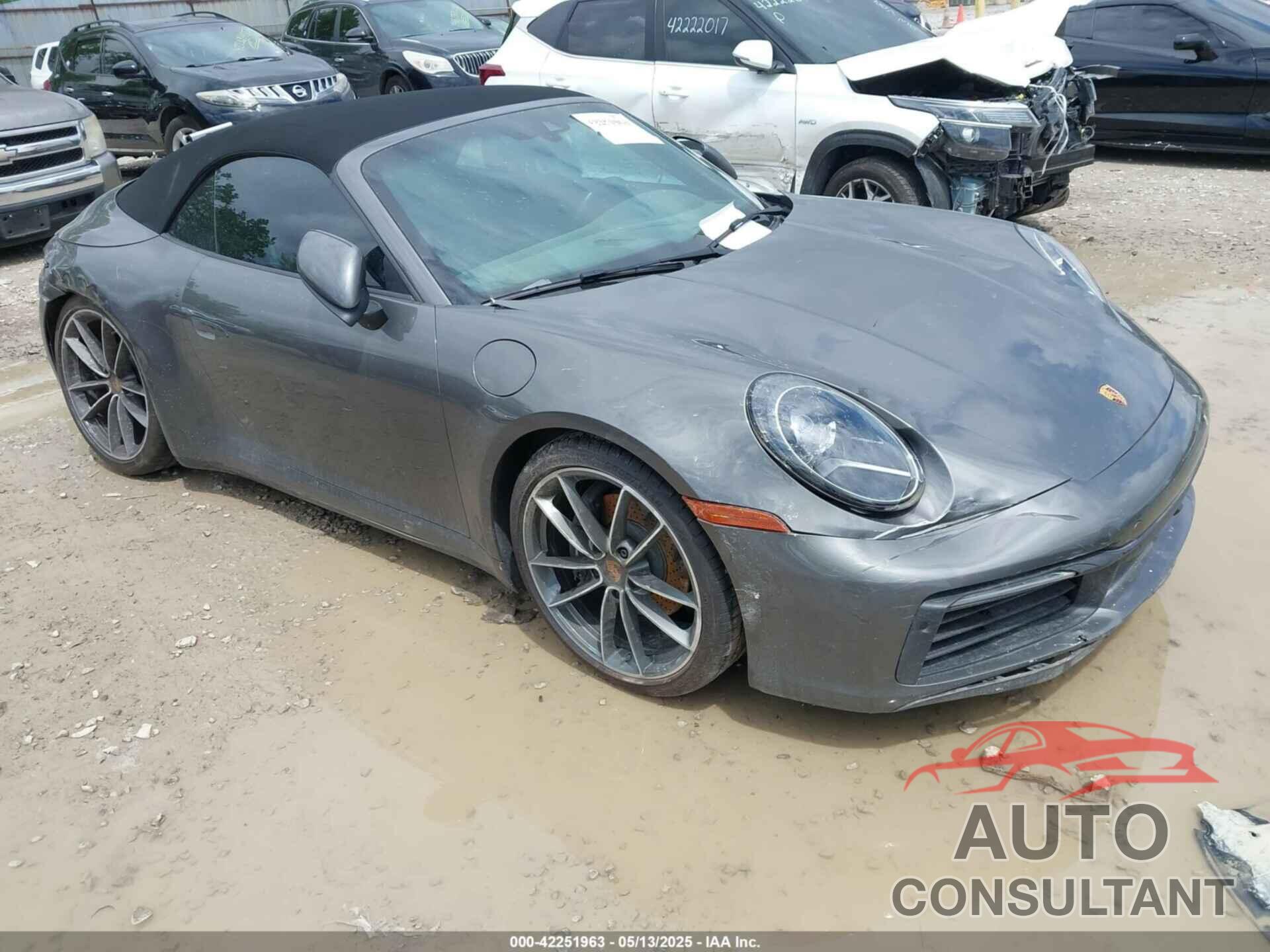 PORSCHE 911 2022 - WP0CA2A98NS236295
