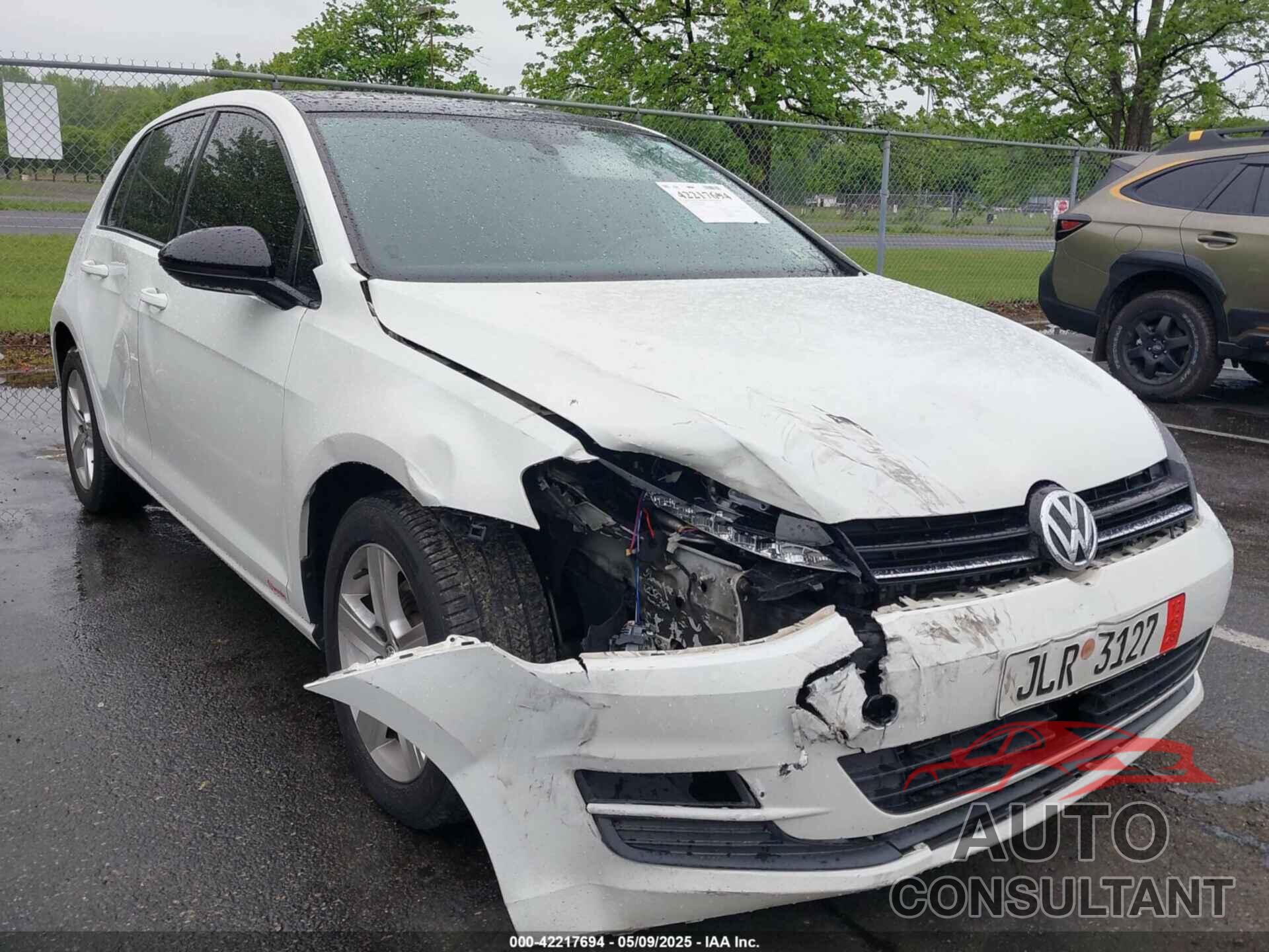 VOLKSWAGEN GOLF 2017 - 3VW217AU9HM026151