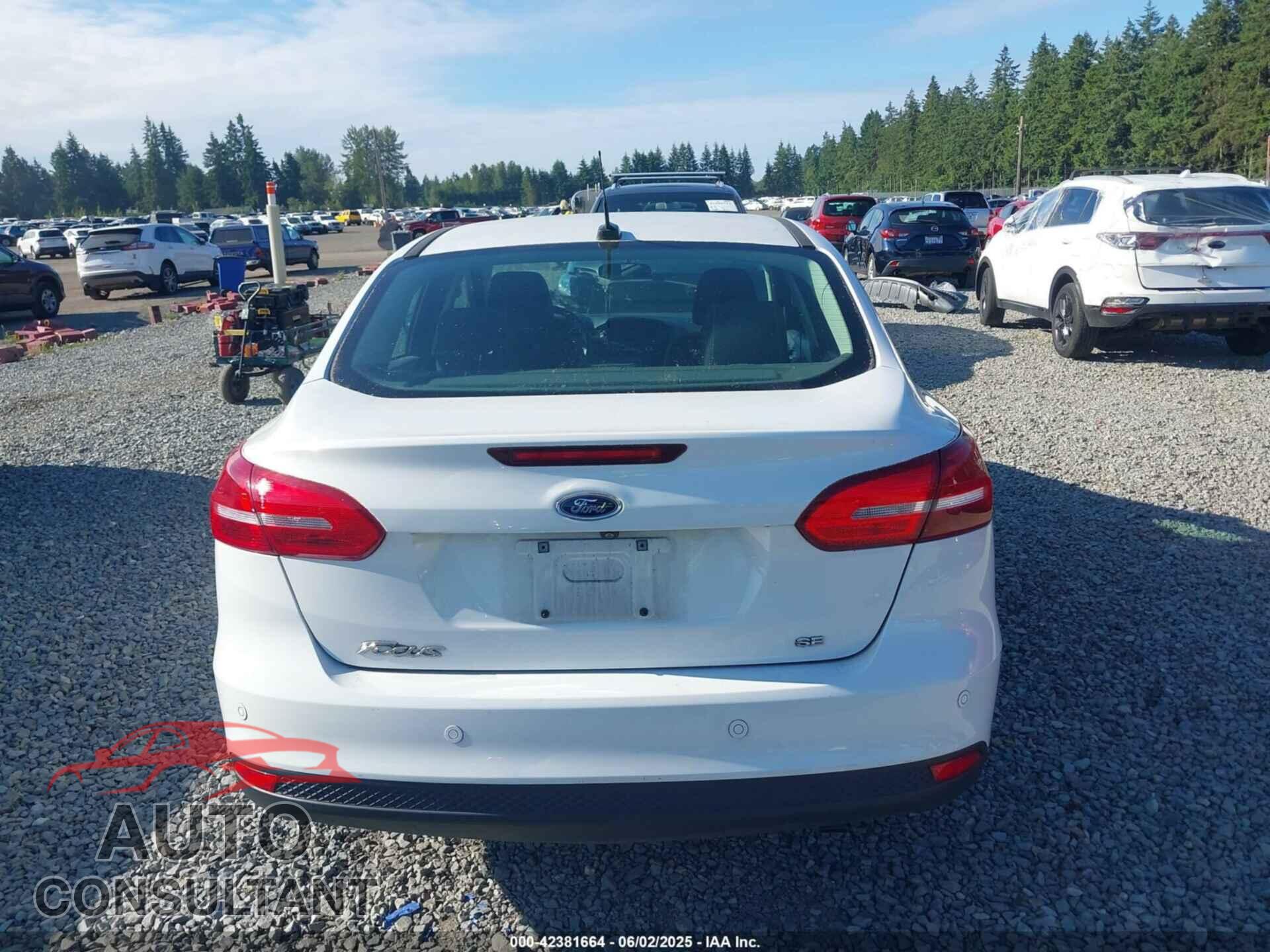 FORD FOCUS 2016 - 1FADP3F29GL306314