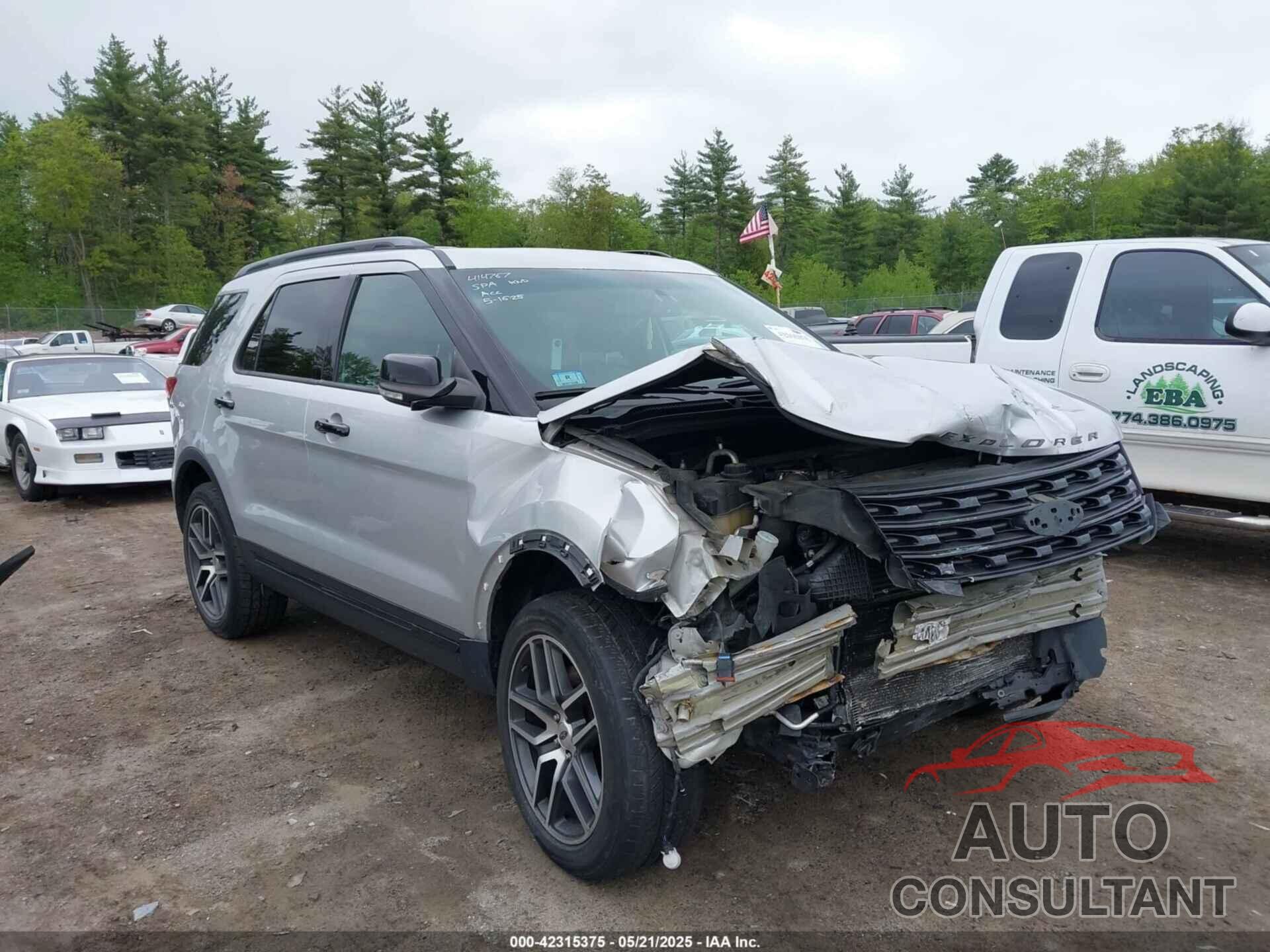 FORD EXPLORER 2017 - 1FM5K8GT3HGA35483