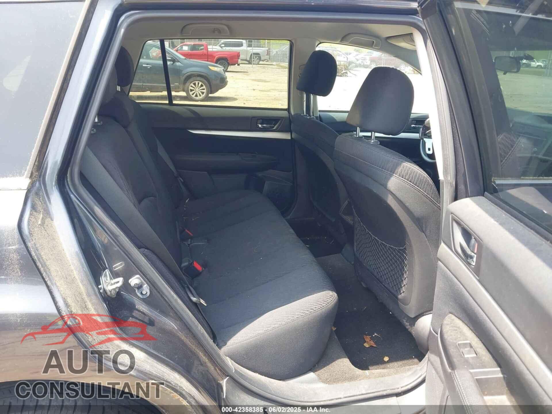 SUBARU OUTBACK 2011 - 4S4BRBBC4B3428801