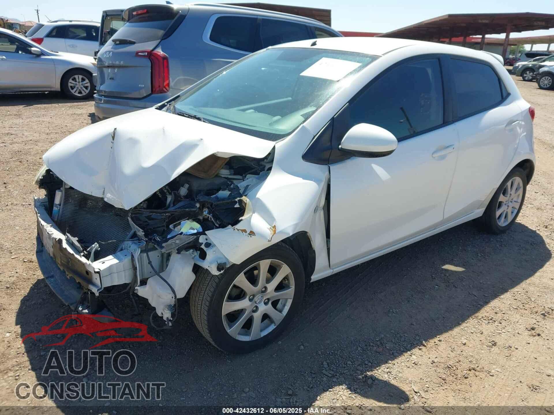 MAZDA MAZDA2 2012 - JM1DE1LZ6C0152128