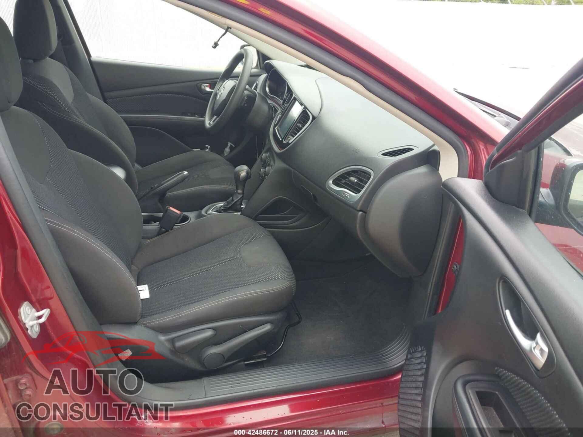 DODGE DART 2015 - 1C3CDFBB2FD299922